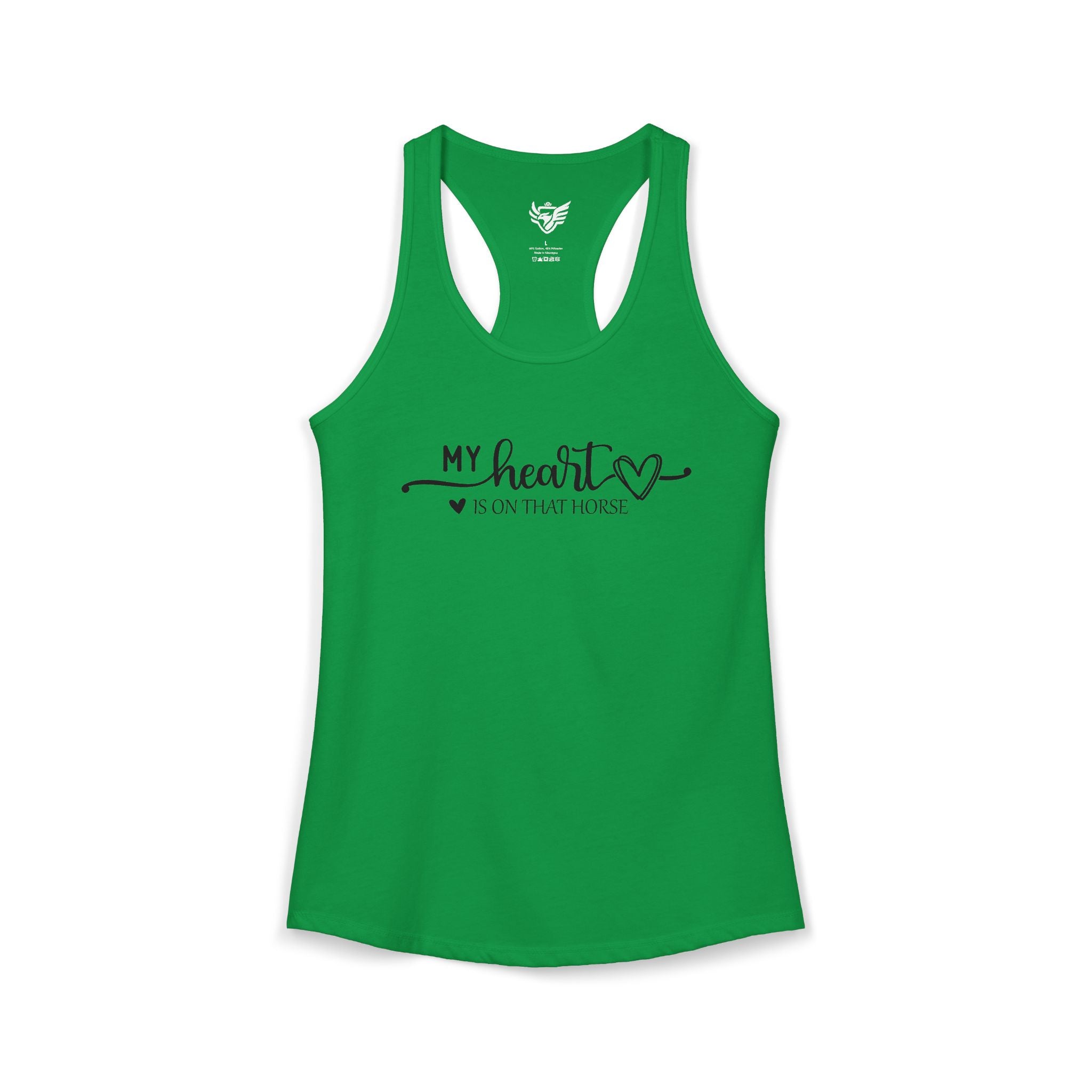 Heart on Horse Ideal Racerback Tank
