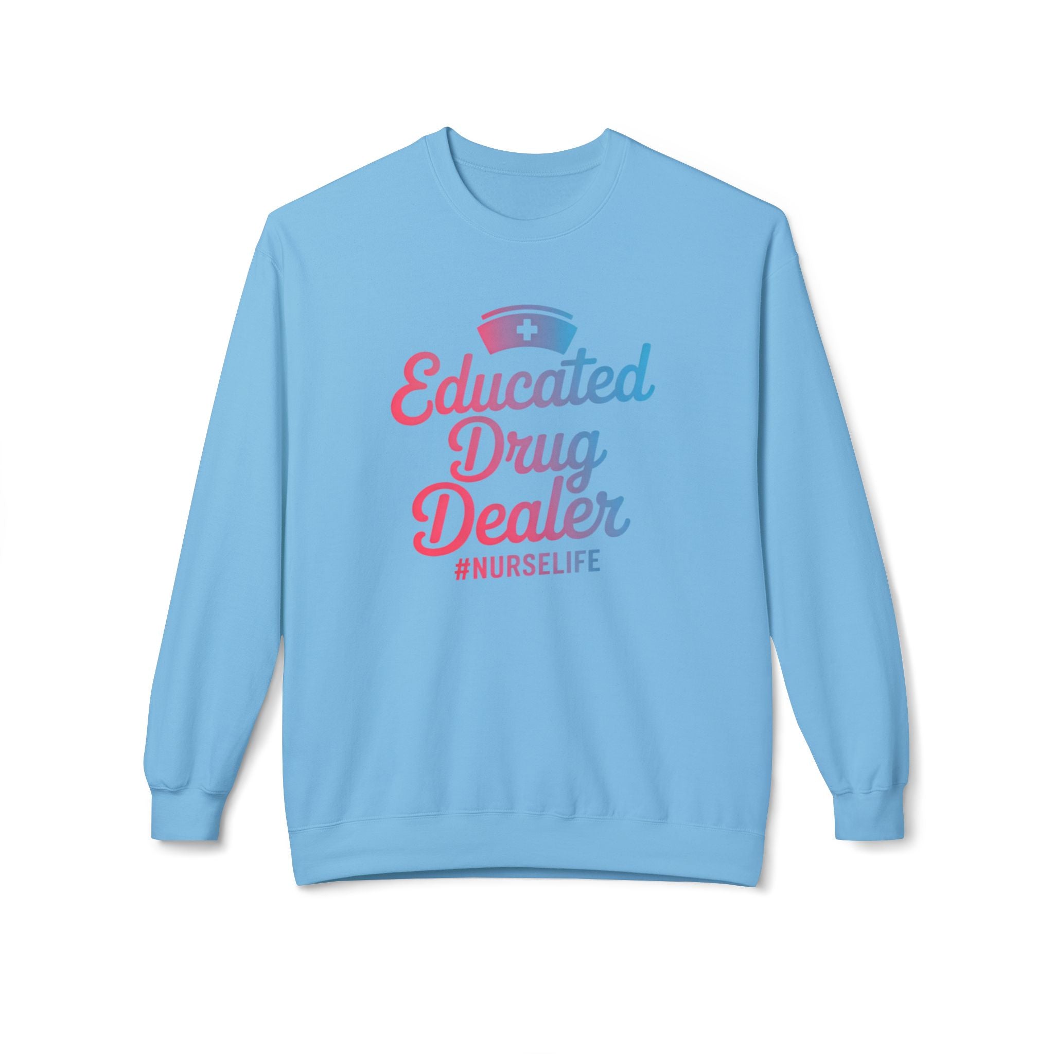 Educated Midweight Softstyle Fleece Crewneck Sweatshirt