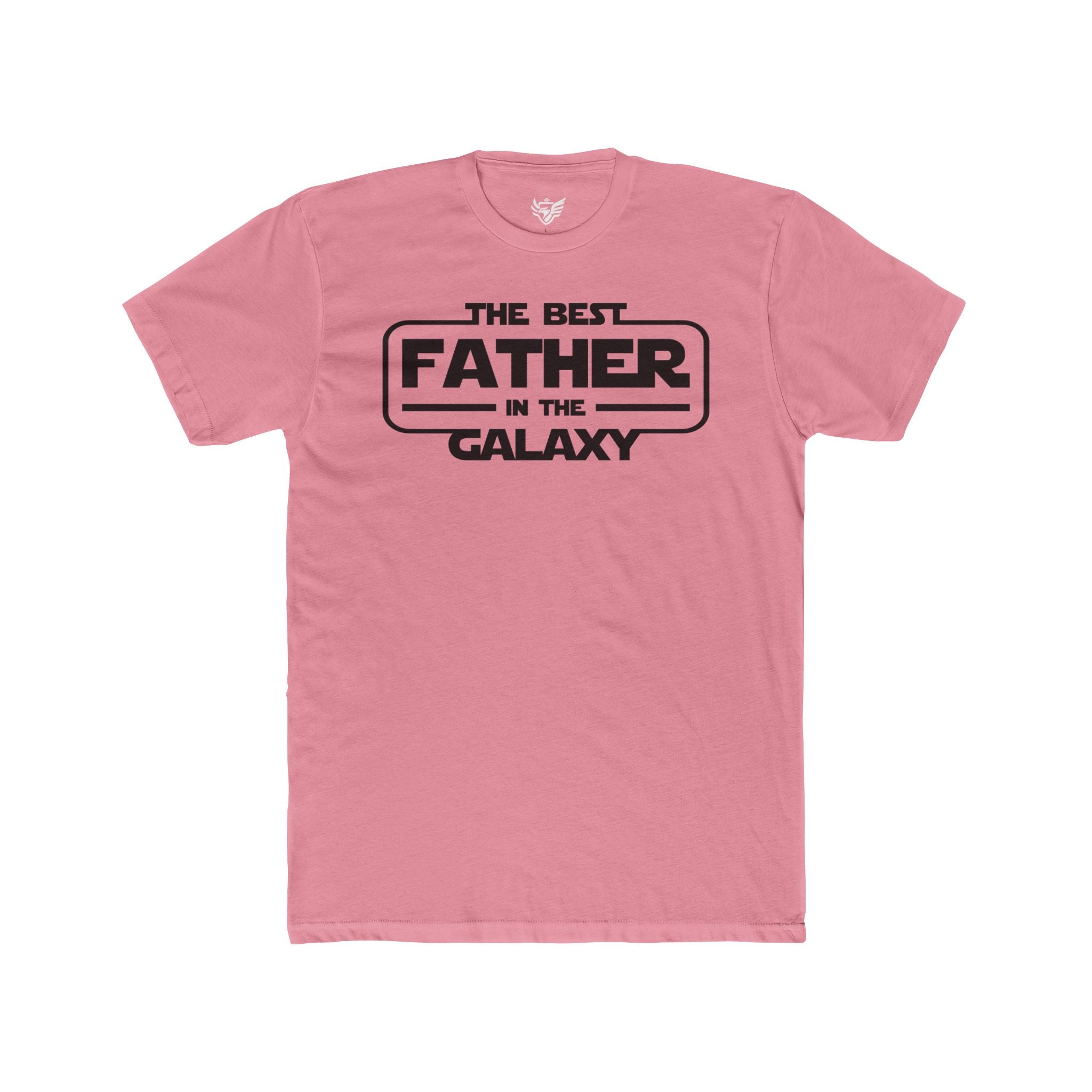 The Best Father in the Galaxy Cotton Crew Tee