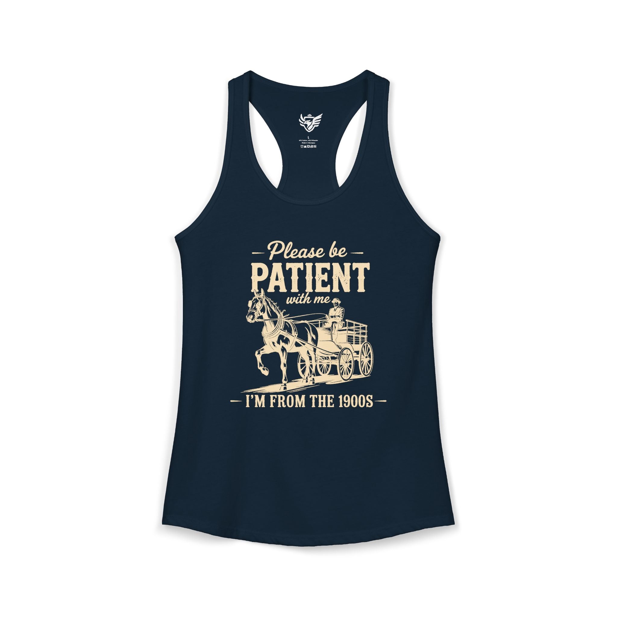 Please Be Patient With Me I'm From the 1900s Ideal Racerback Tank