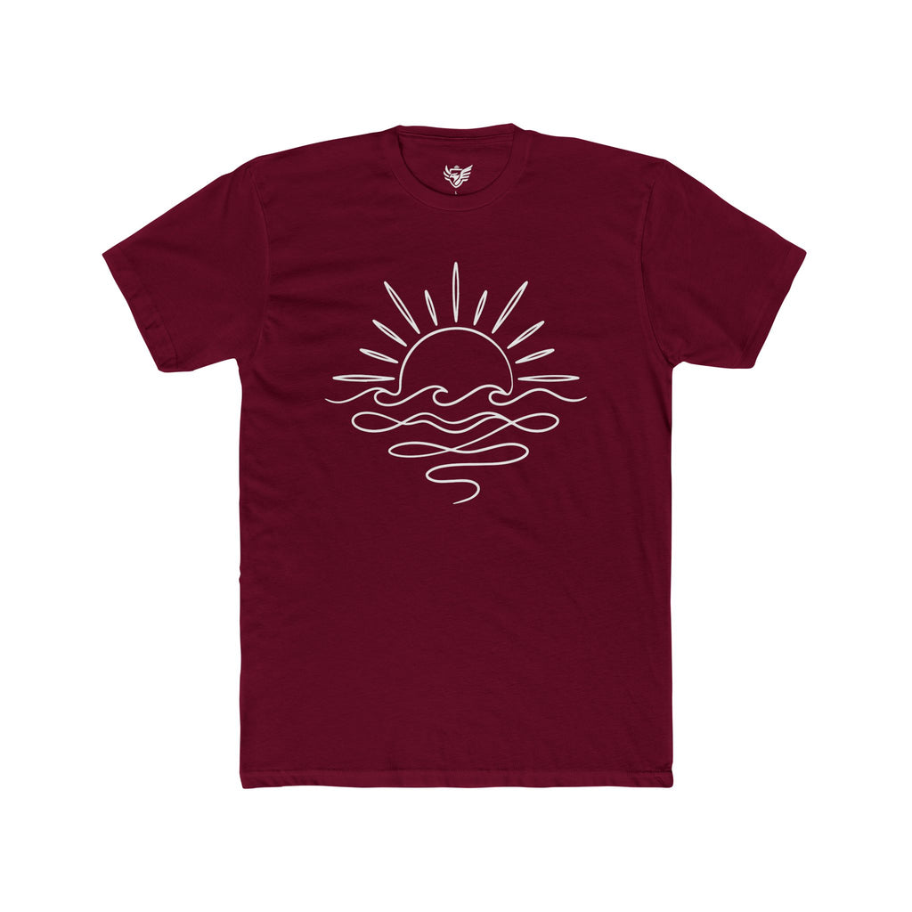 Sunny Sea Cotton Crew Tee
