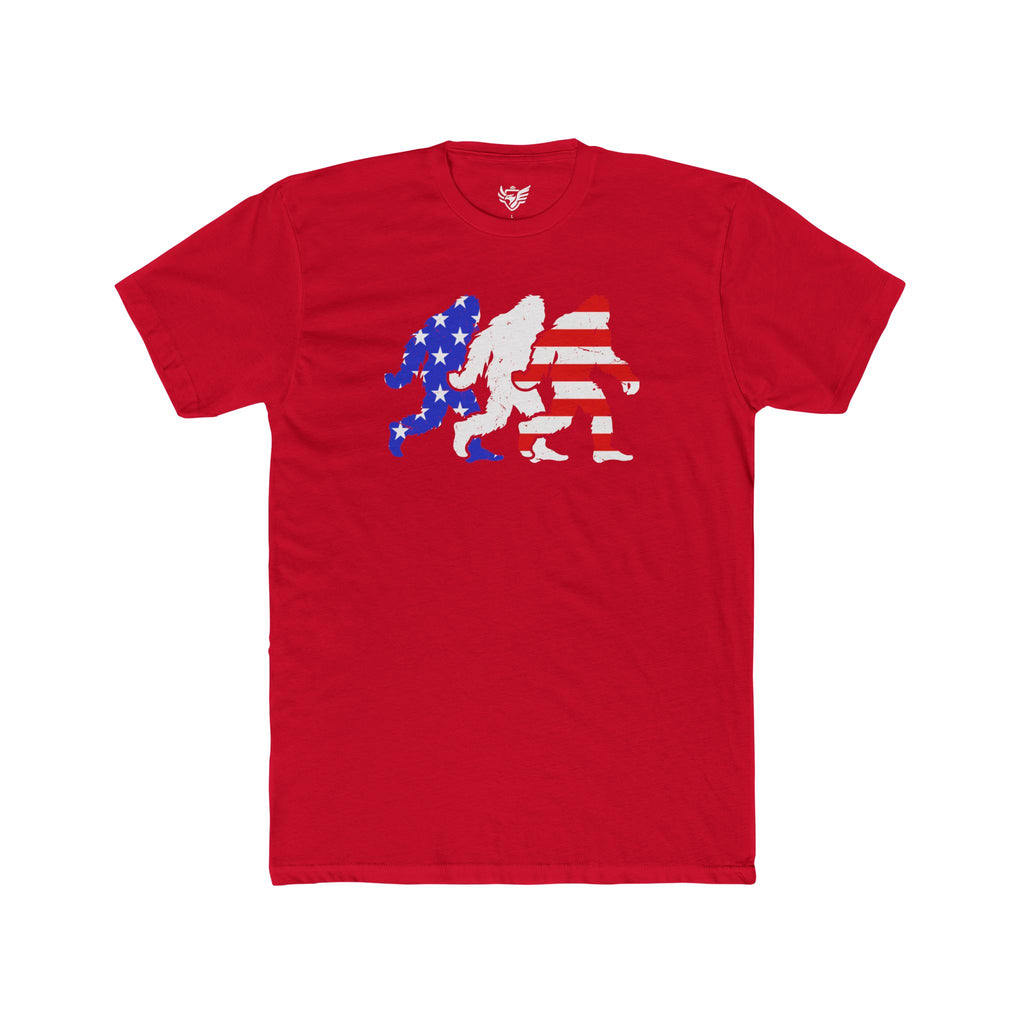 Big Foot USA Cotton Crew Tee