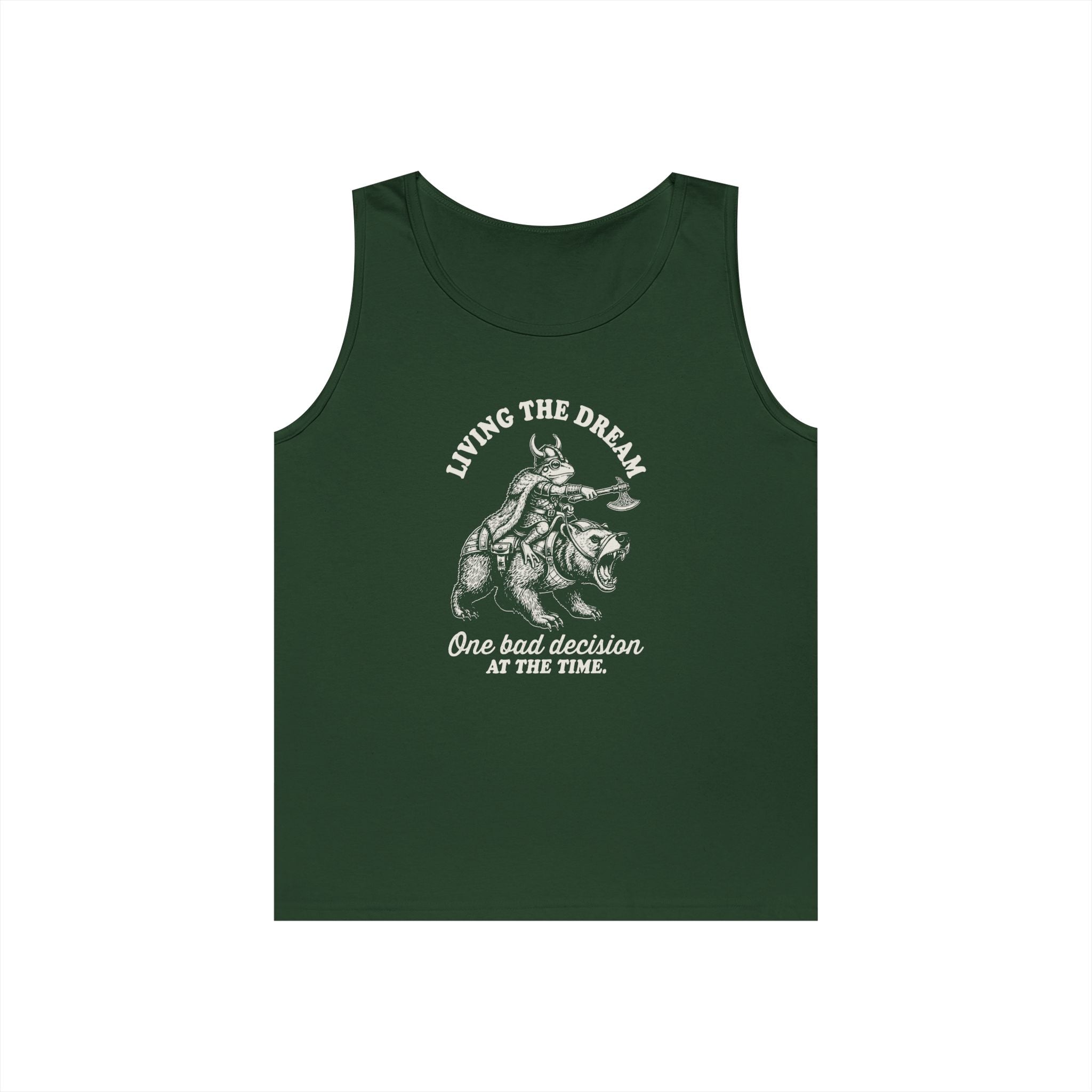 Living The Dream Heavy Cotton Tank Top