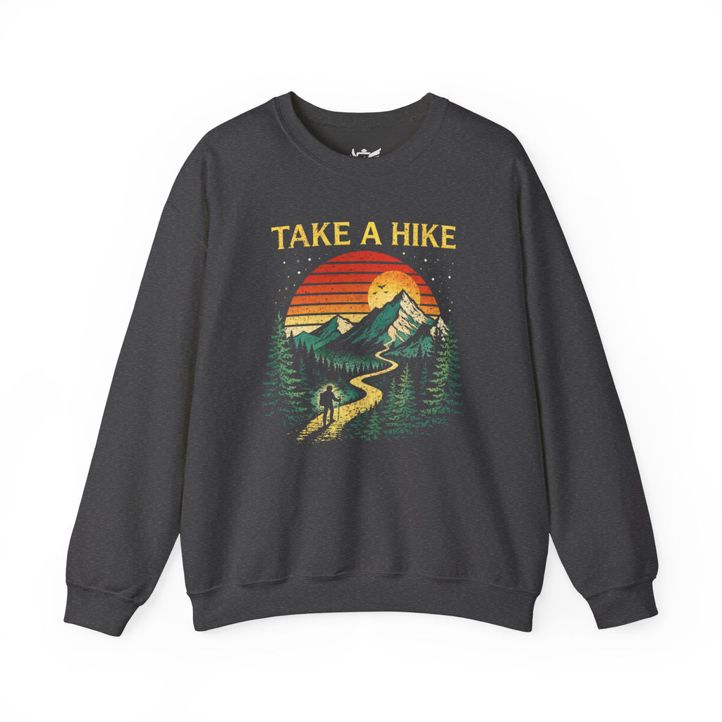 Take A Hike Heavy Blend™ Crewneck Sweatshirt