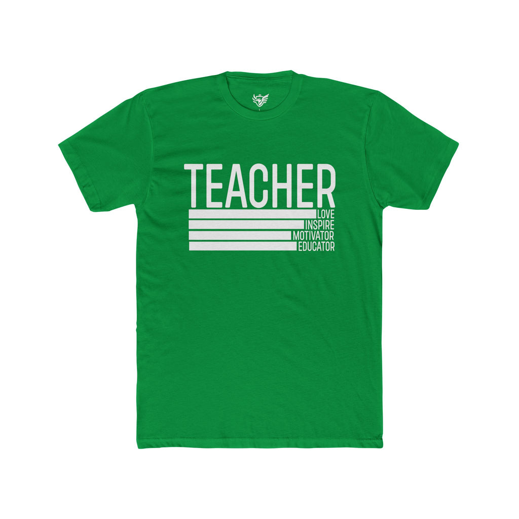 Teacher Cotton Crew Tee
