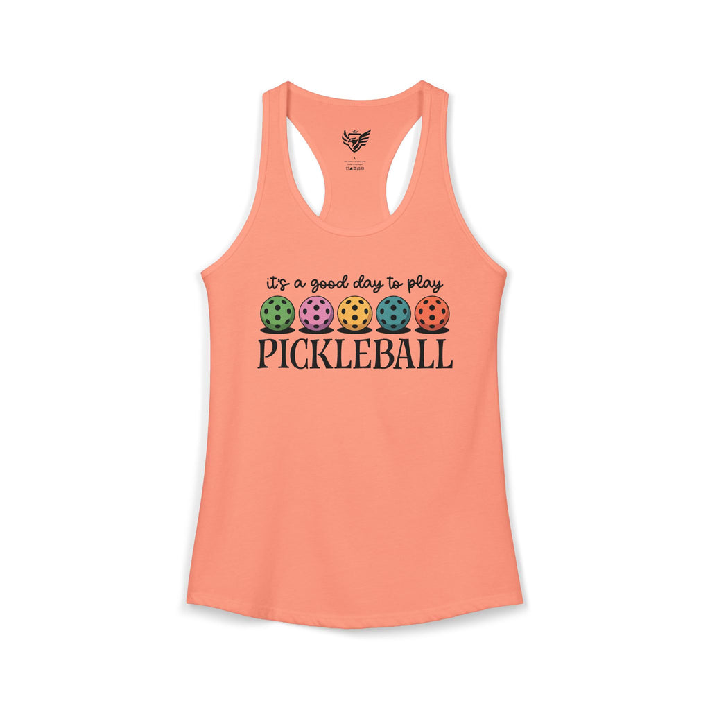Good Day Pickleball Ideal Racerback Tank