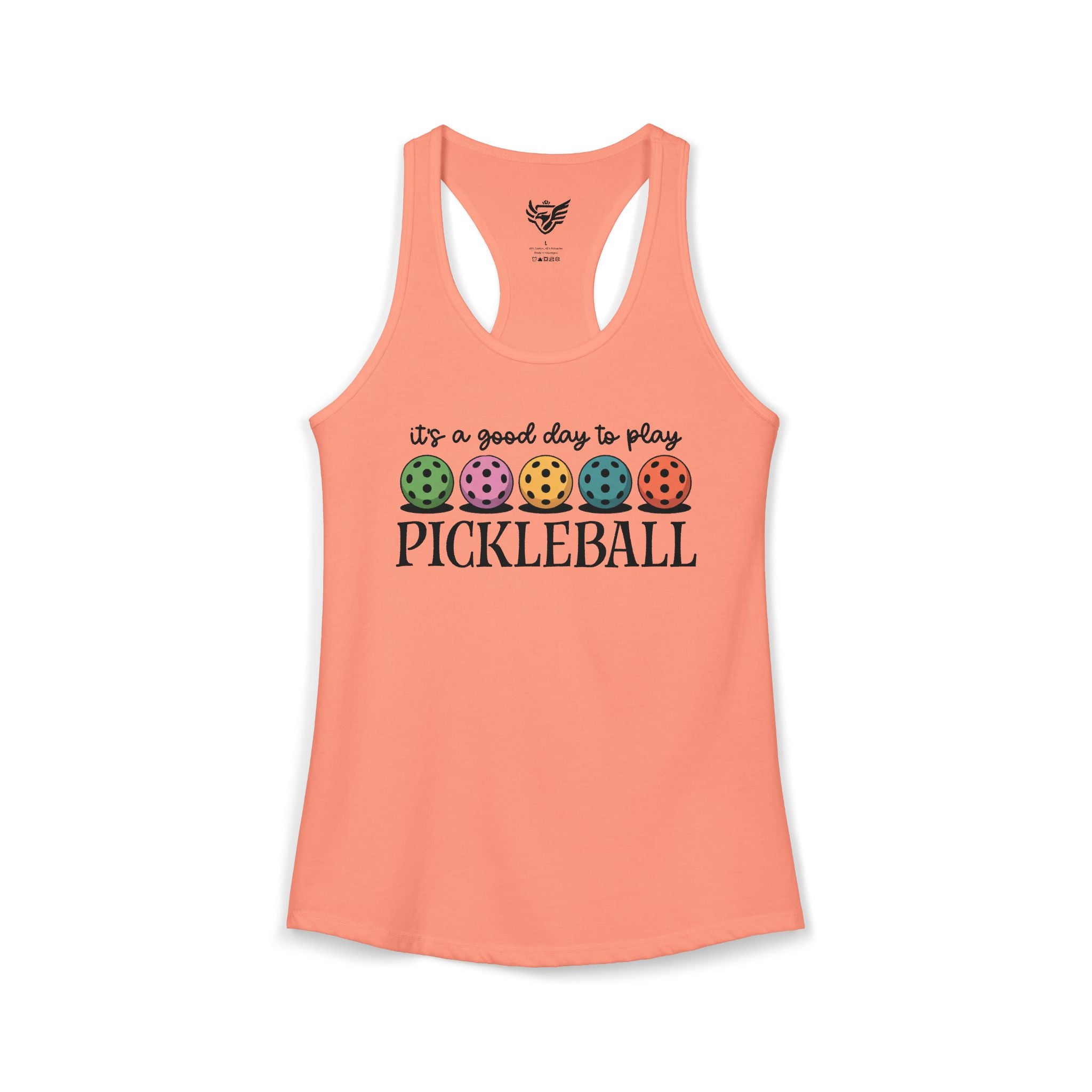 Good Day Pickleball Ideal Racerback Tank