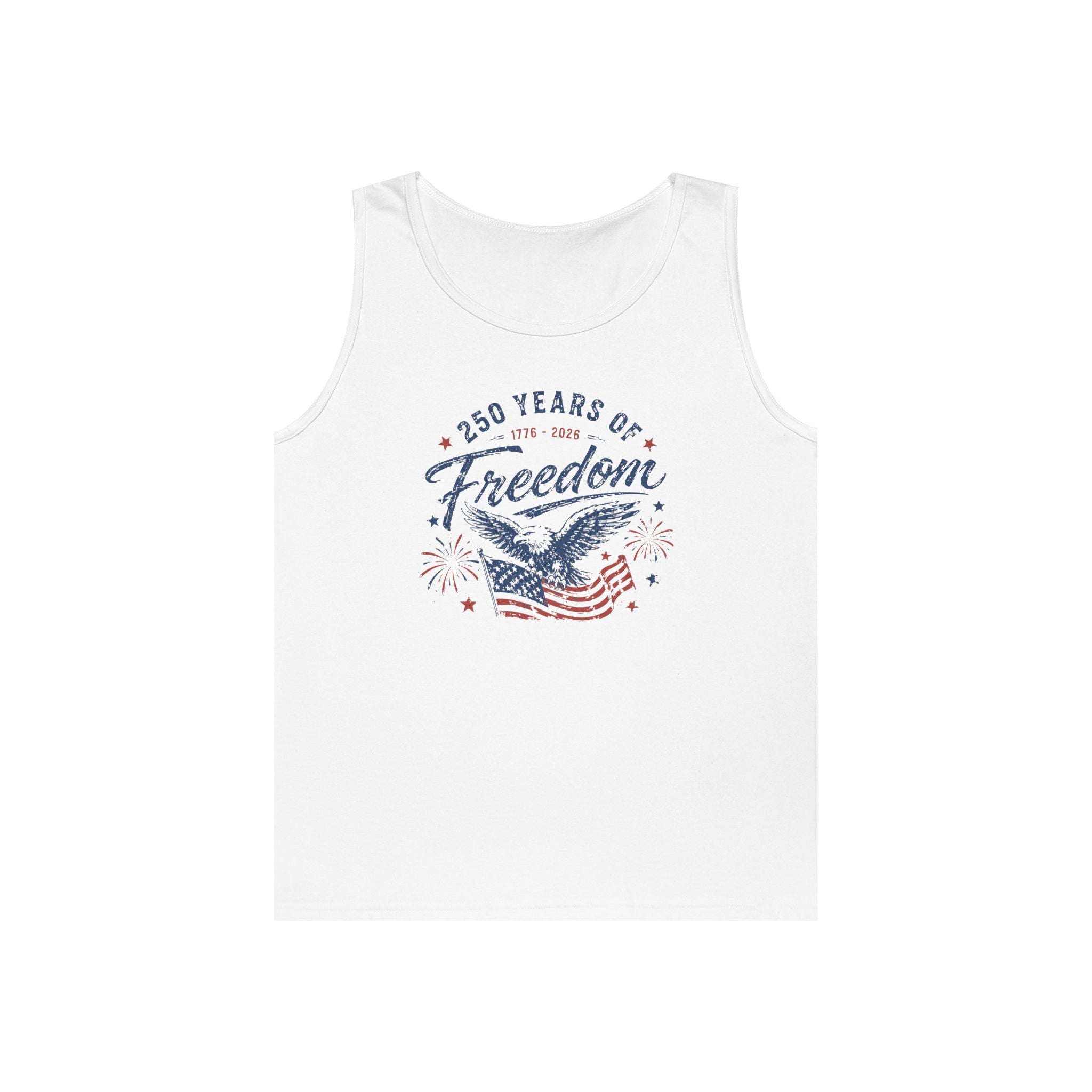 250 Years of Freedom Heavy Cotton Tank Top