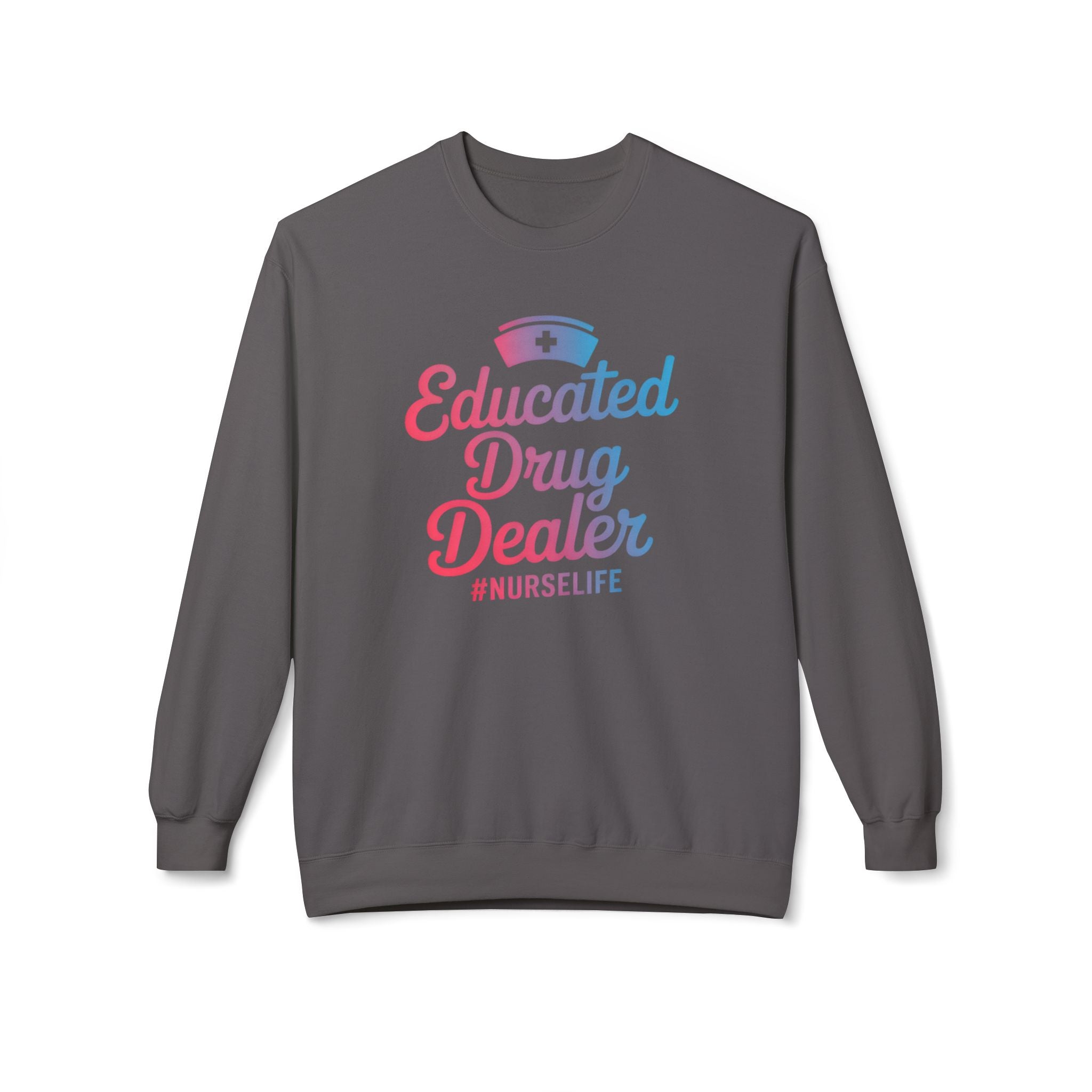 Educated Midweight Softstyle Fleece Crewneck Sweatshirt