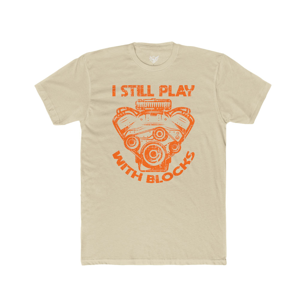 Engine Block Cotton Crew Tee
