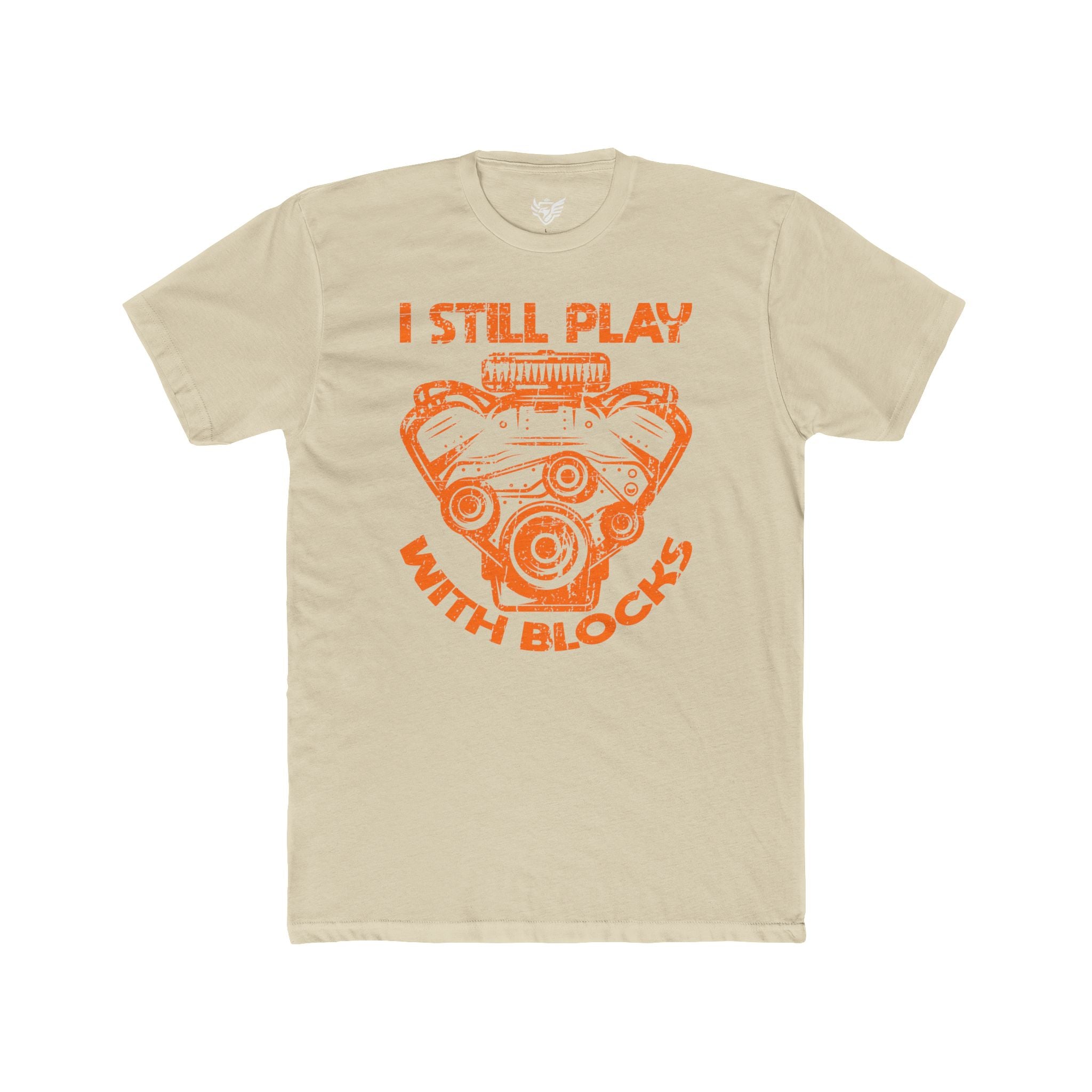 Engine Block Cotton Crew Tee