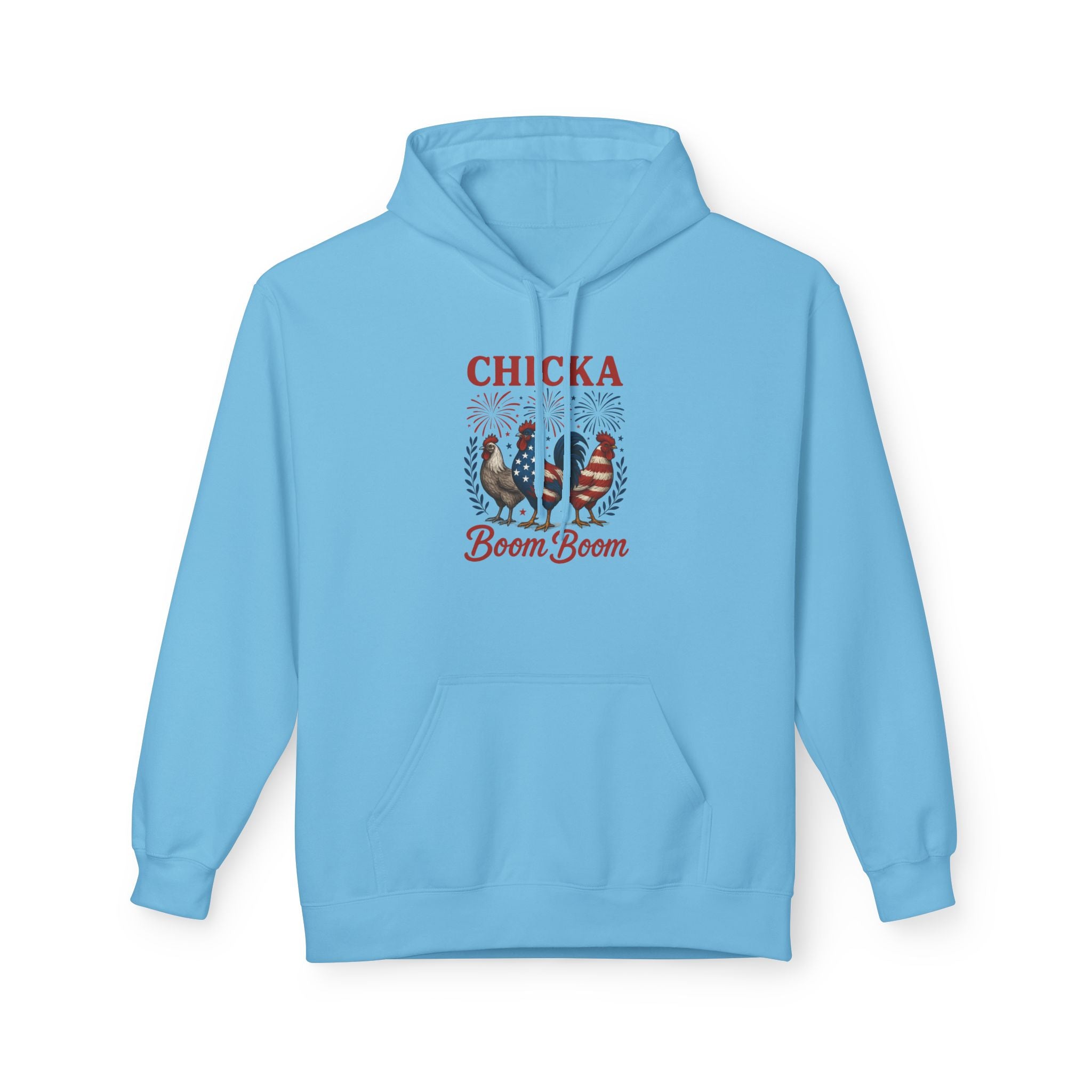 Chicka Boom Boom Midweight Softstyle Fleece Hoodie
