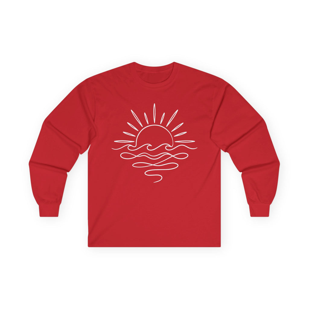 Sunny Sea Cotton Long Sleeve Tee