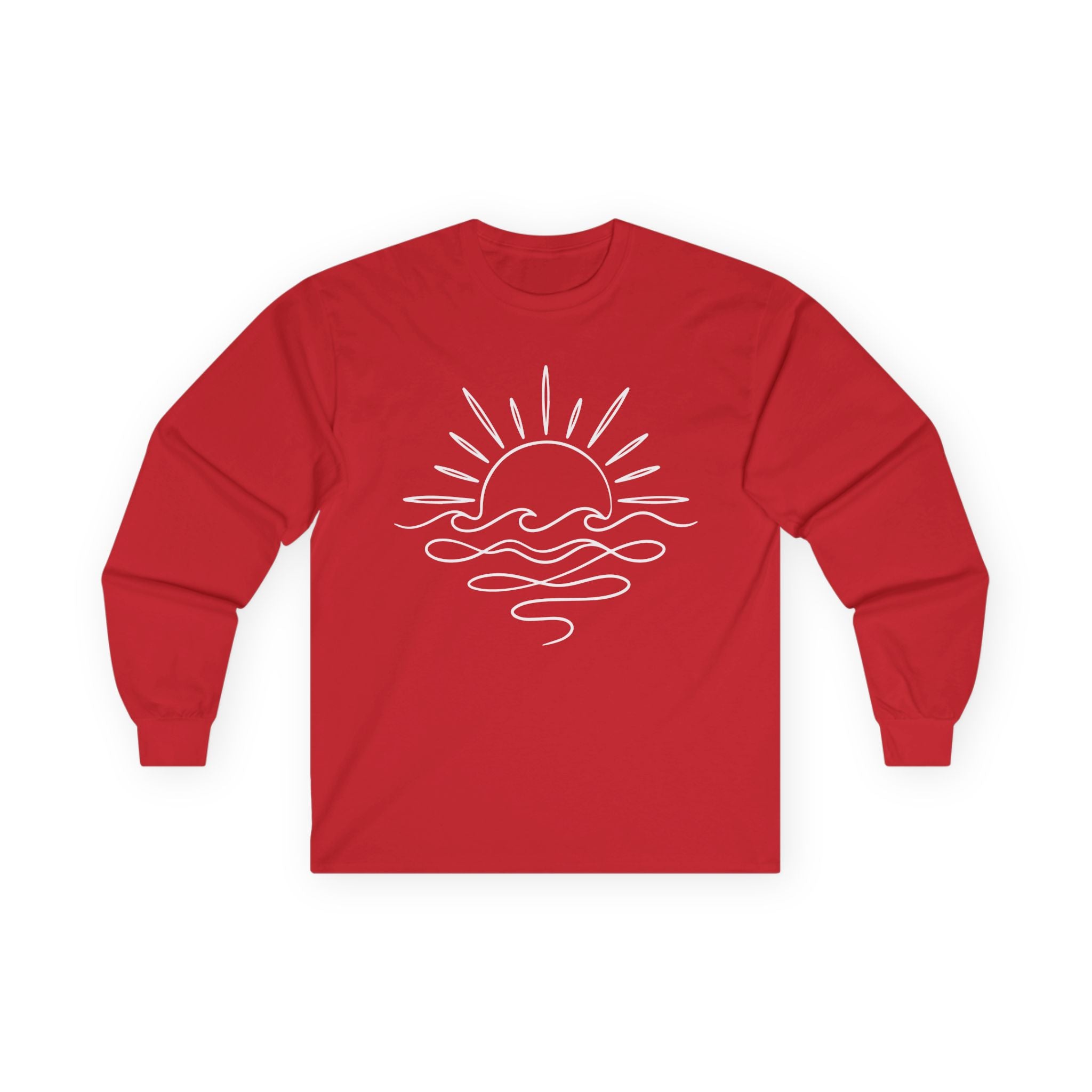Sunny Sea Cotton Long Sleeve Tee
