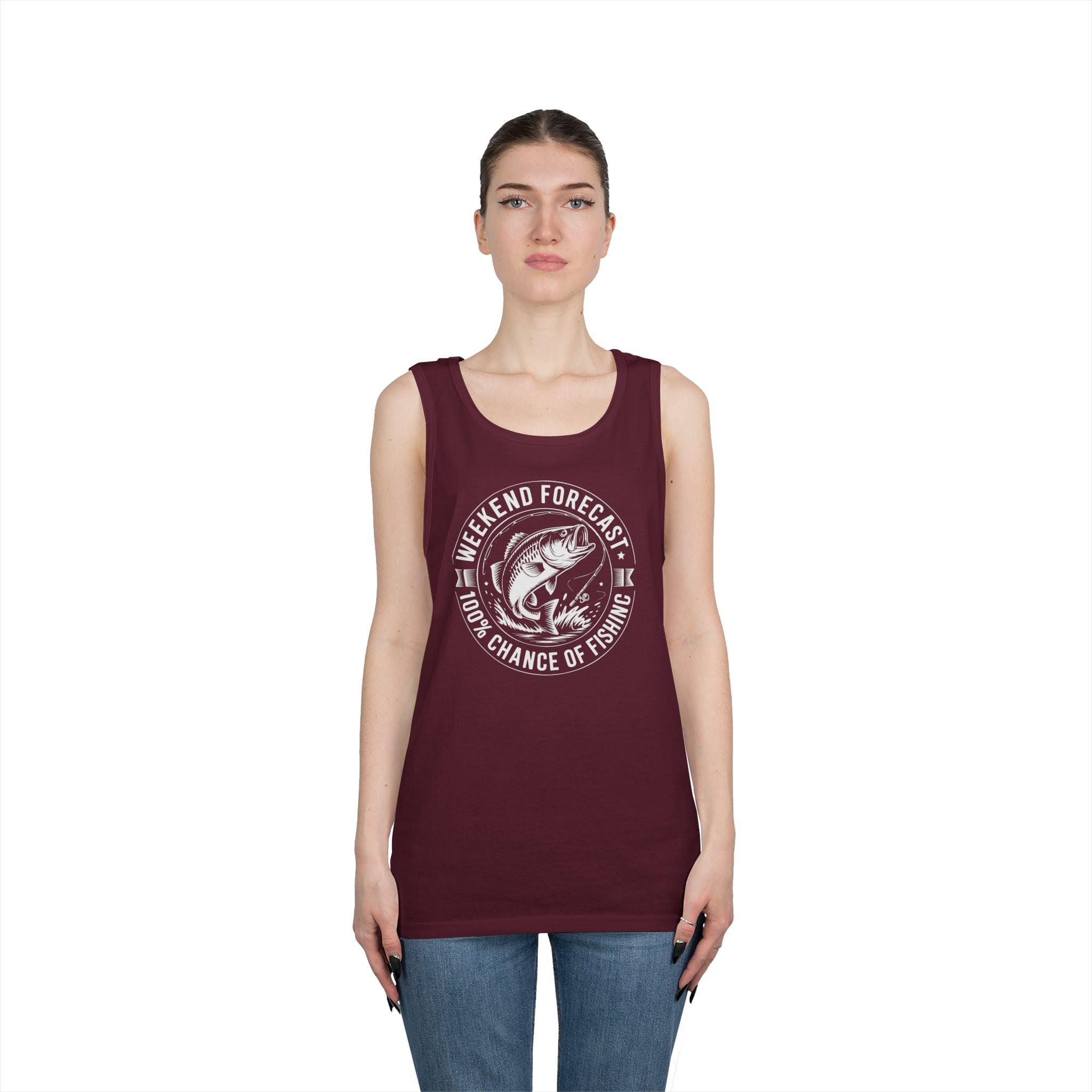 Weekend Forecast Heavy Cotton Tank Top