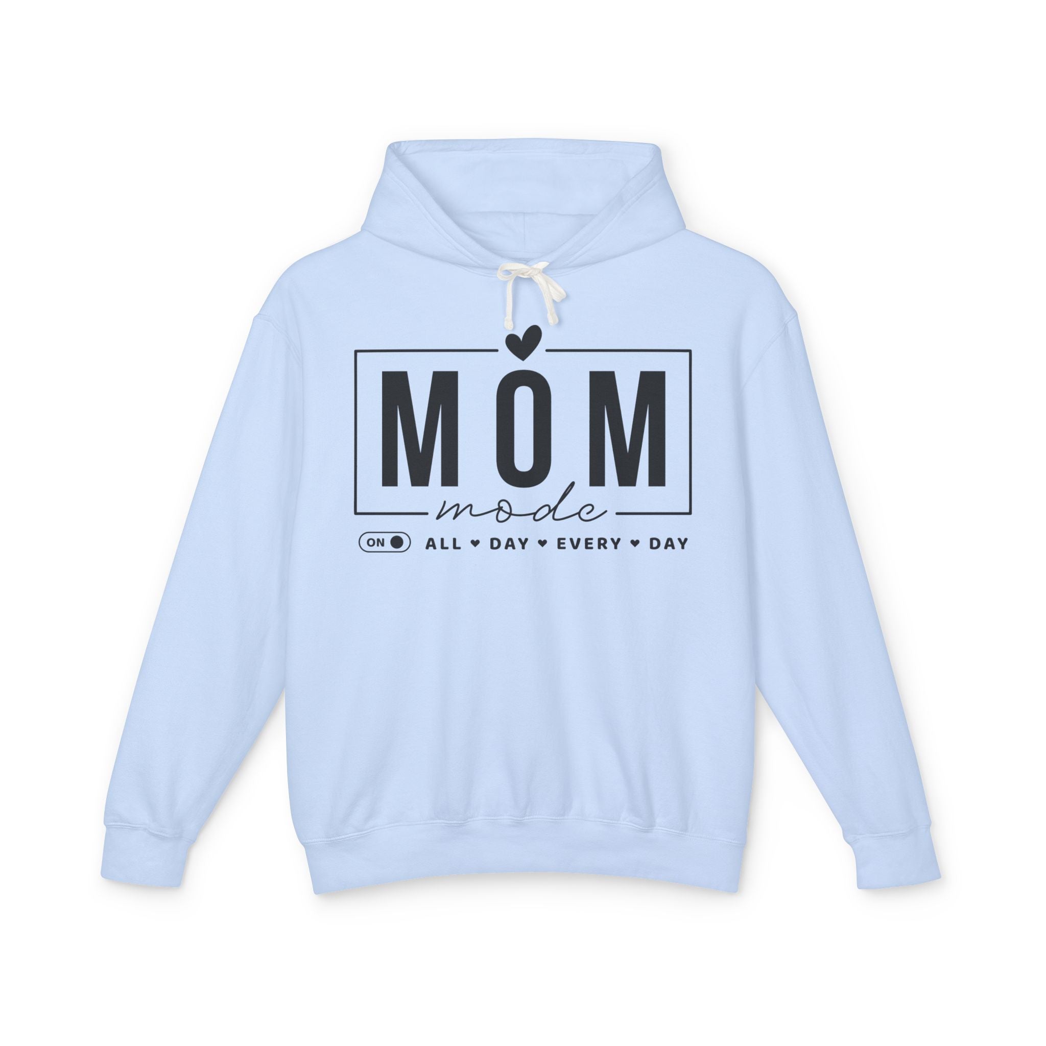 Mom Mode Lightweight Hooded Sweatshirt