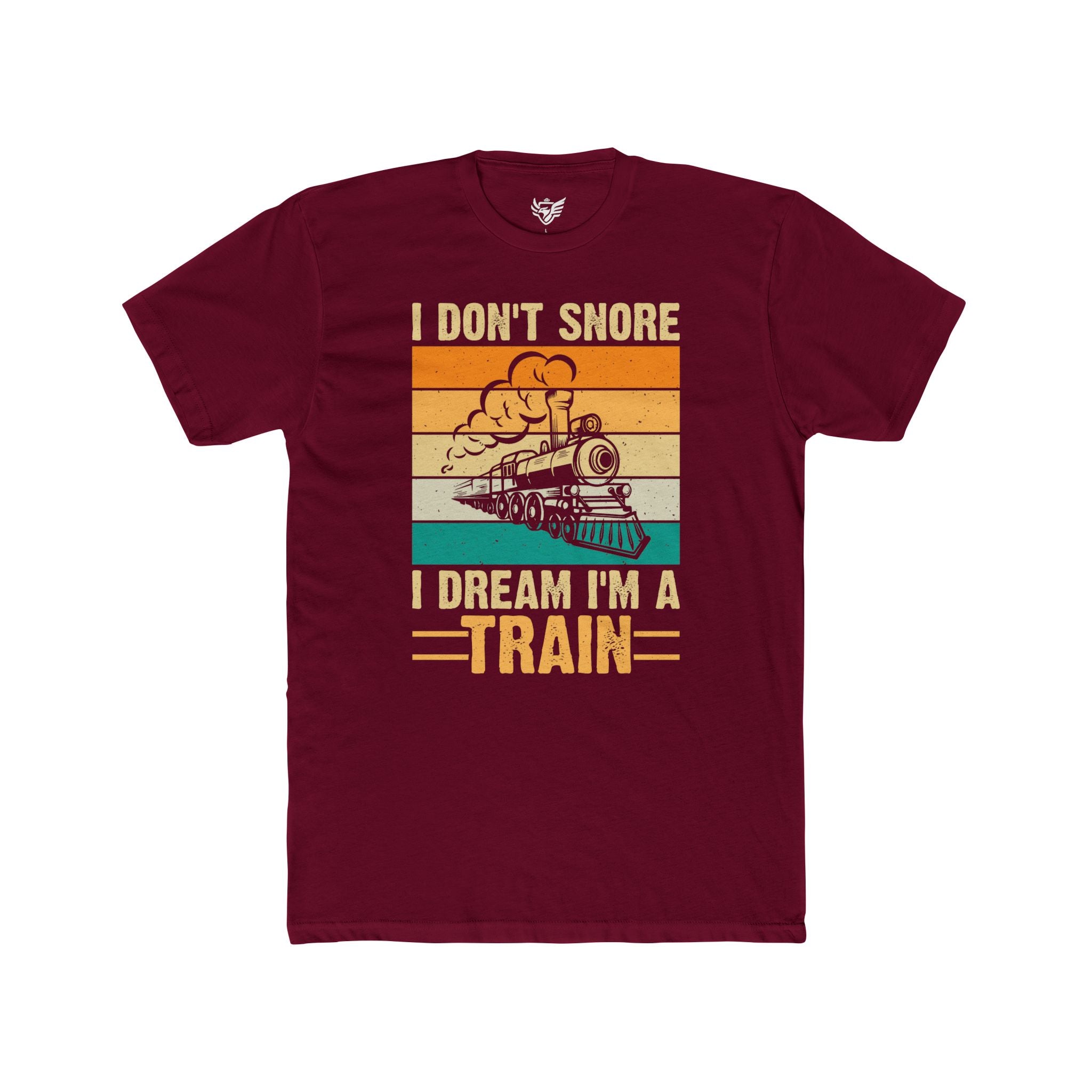 I Don't Snore Cotton Crew Tee
