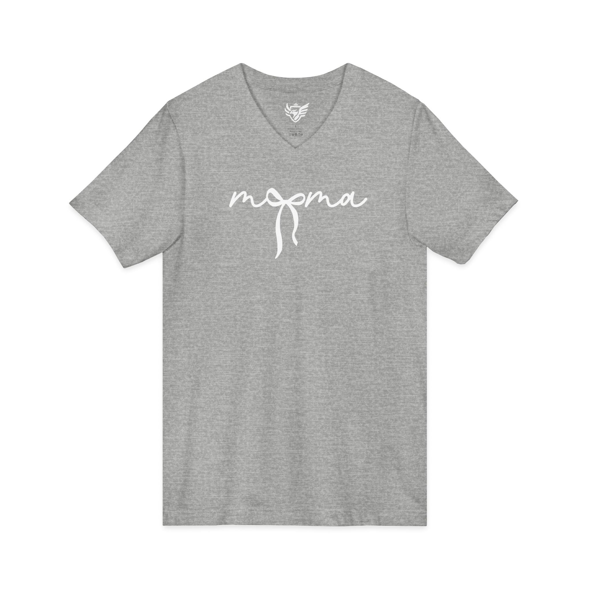 Mother's Day Jersey Short Sleeve V-Neck Tee