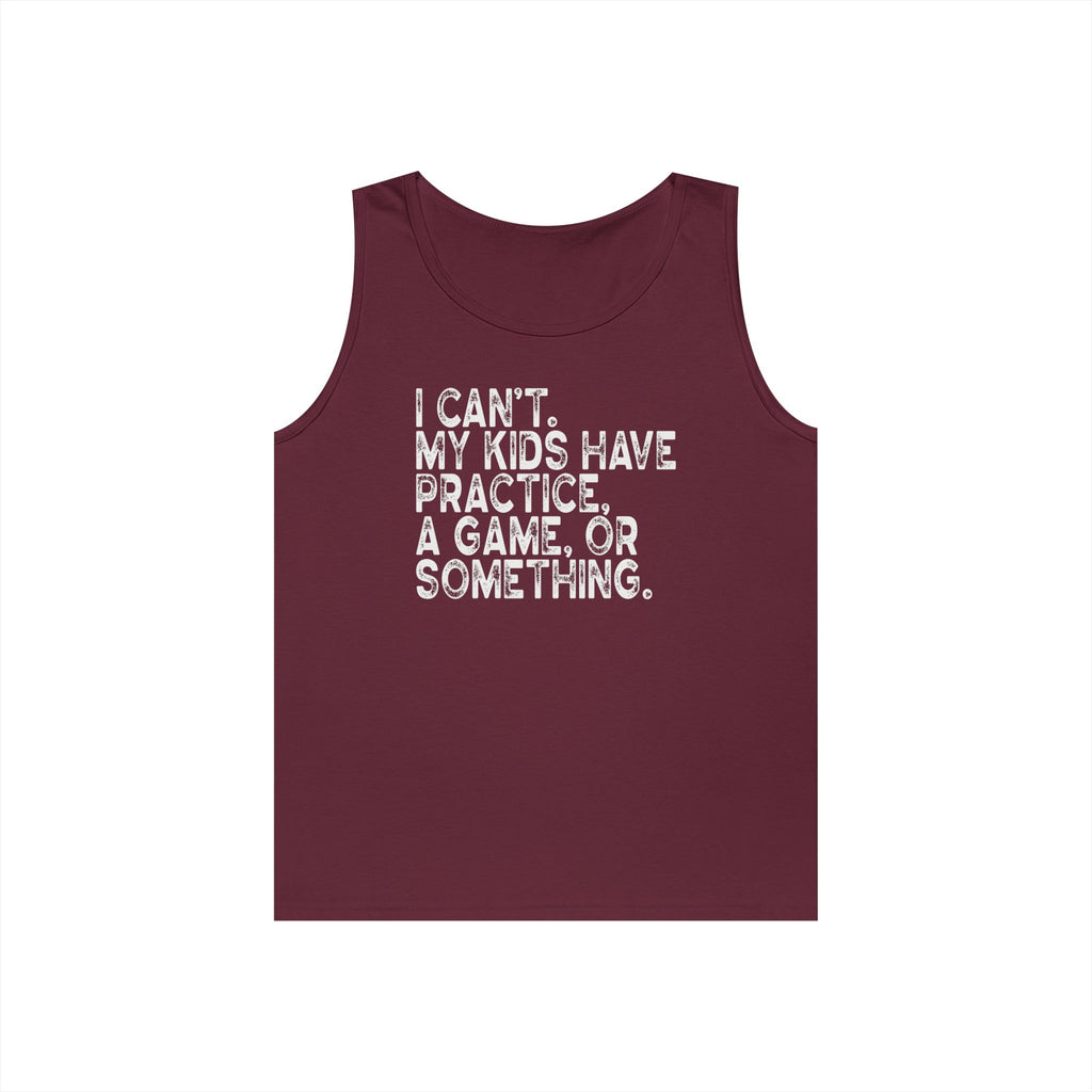 Busy Parents Heavy Cotton Tank Top