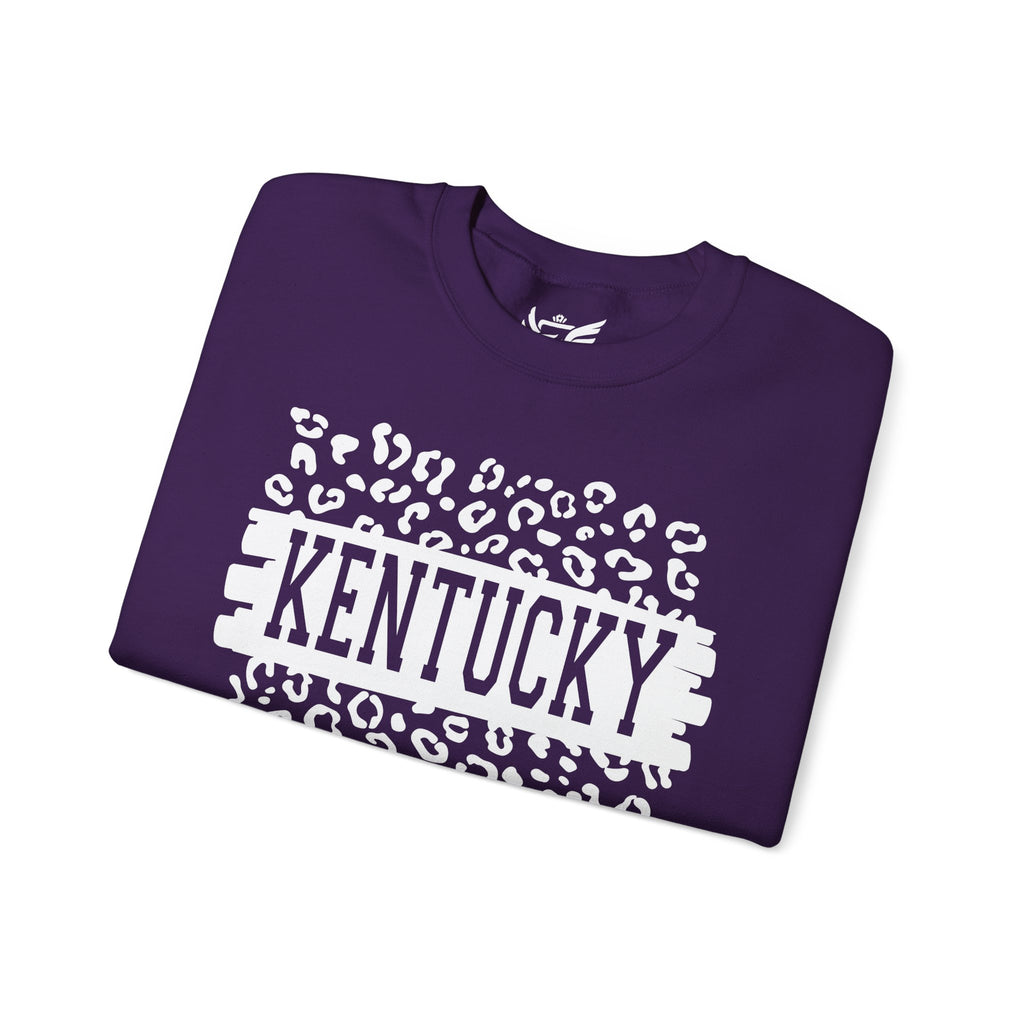 KY Leopard Heavy Blend™ Crewneck Sweatshirt