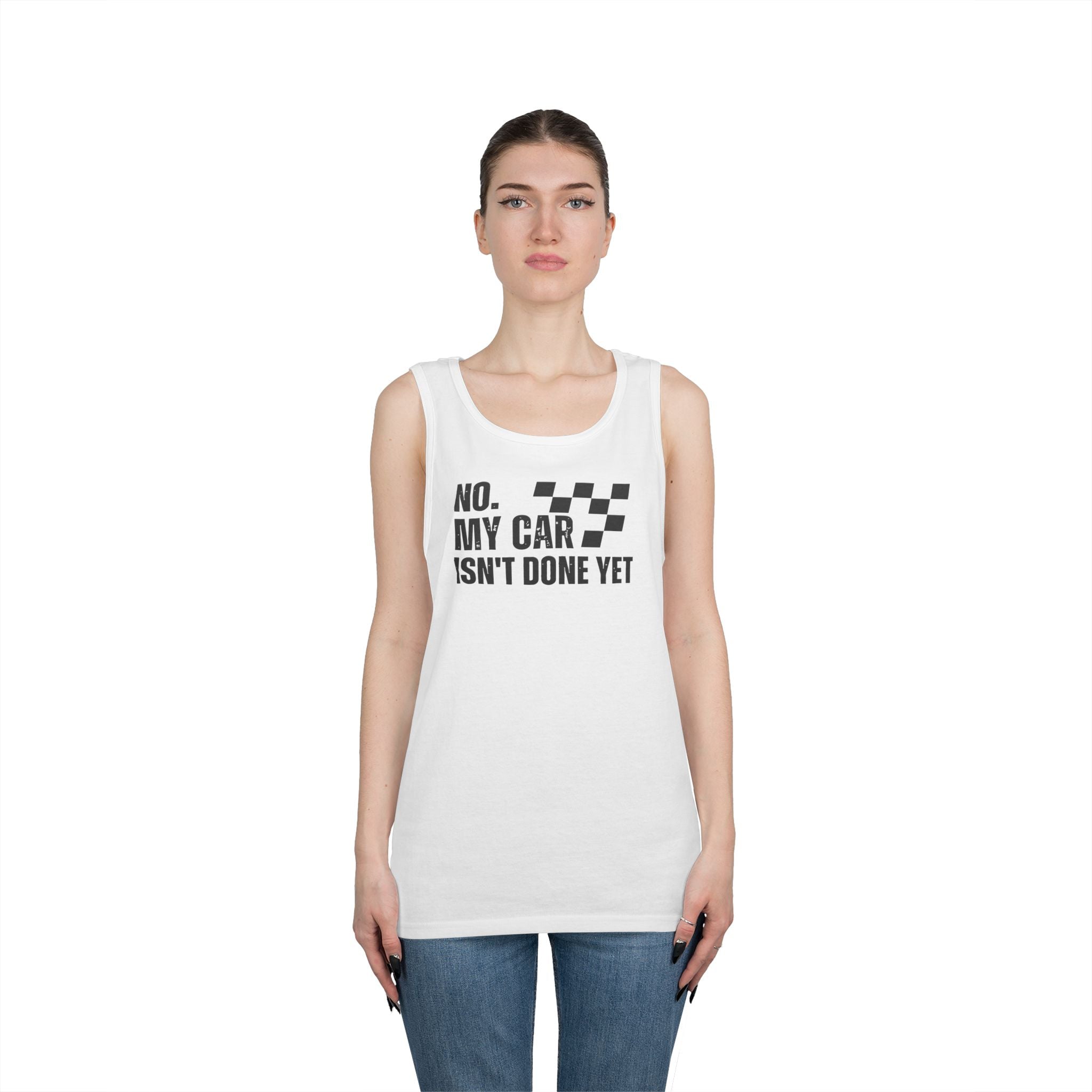 Unfinished Heavy Cotton Tank Top