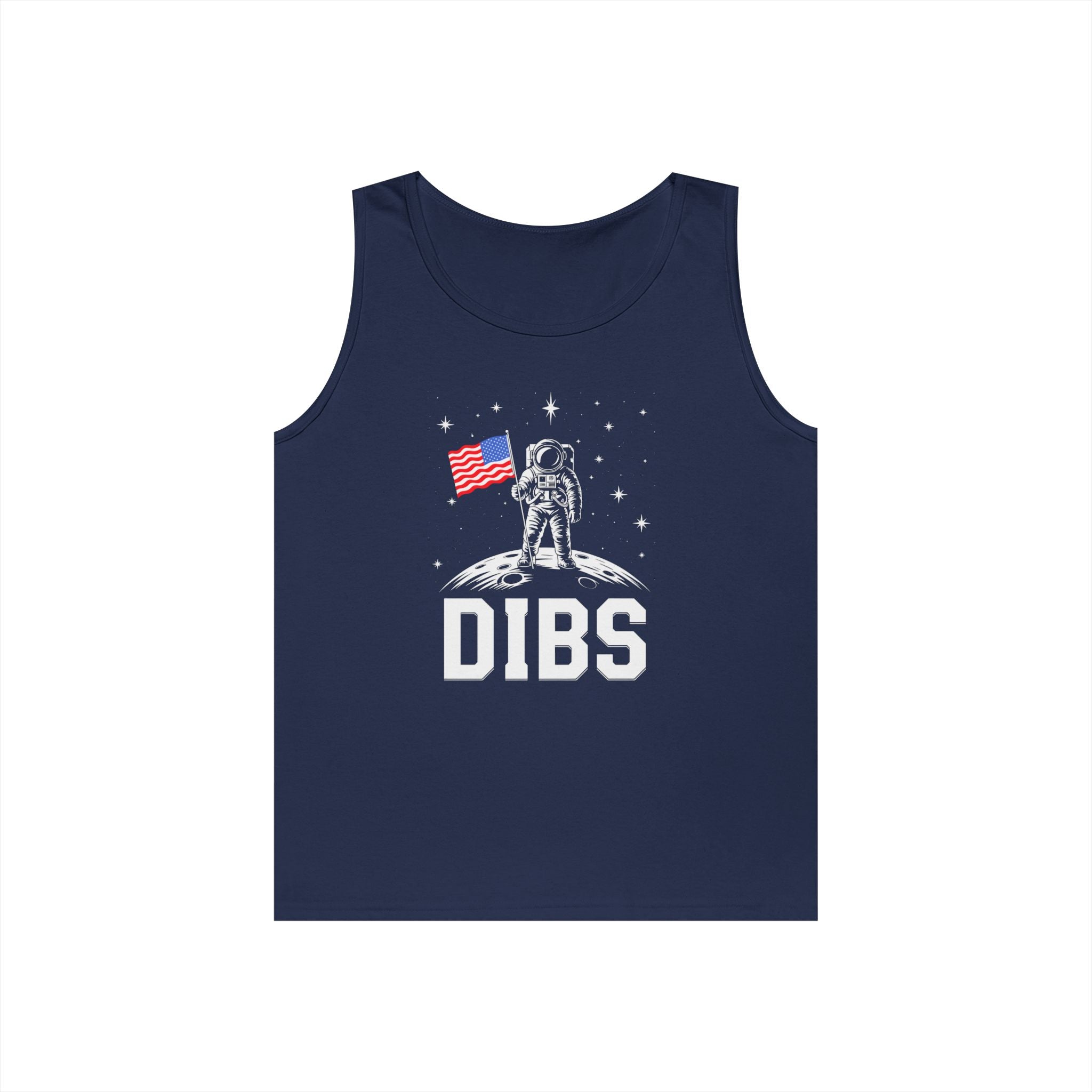DIBS on the Moon Heavy Cotton Tank Top
