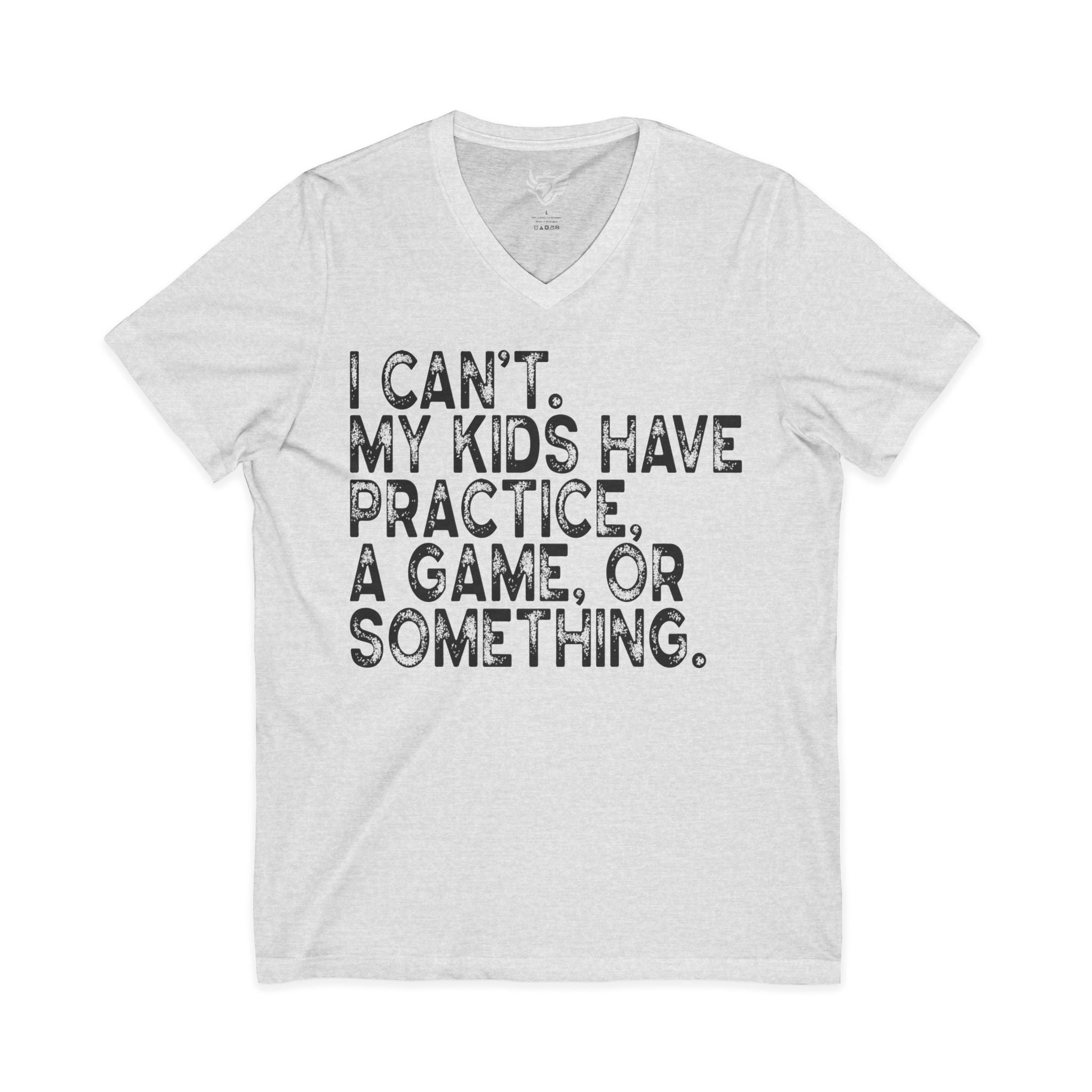 Busy Parents Jersey Short Sleeve V-Neck Tee