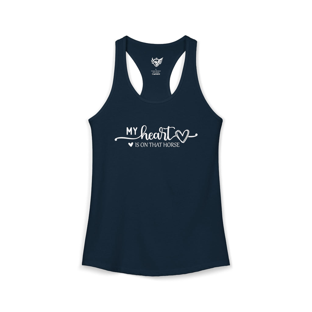Heart on Horse Ideal Racerback Tank