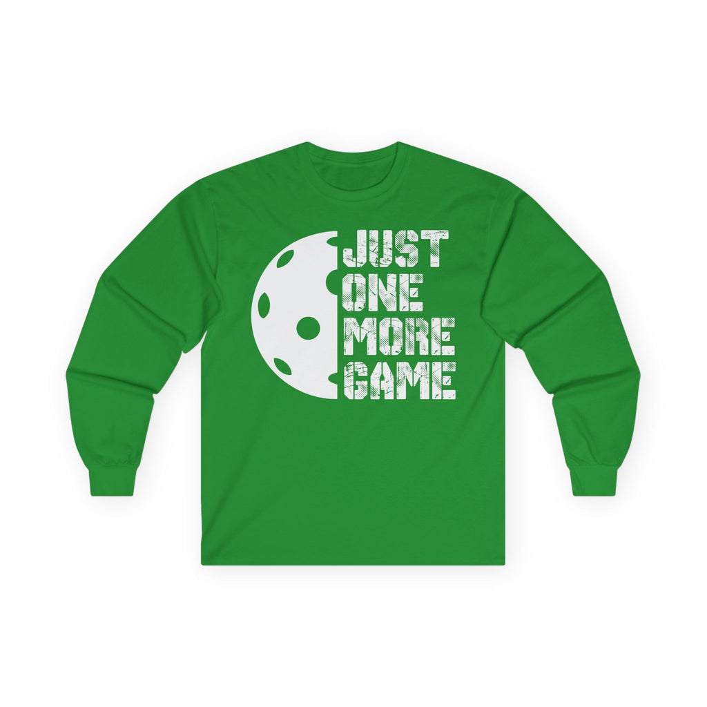 Just One More Game Cotton Long Sleeve Tee