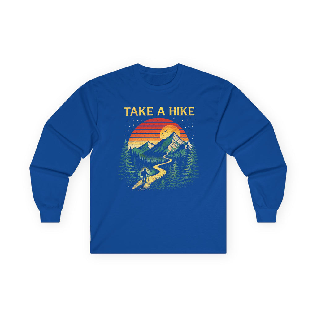 Take A Hike Cotton Long Sleeve Tee