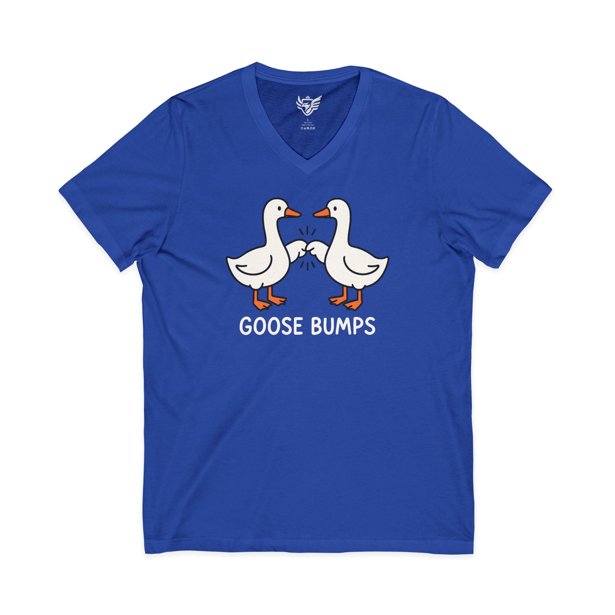 Goose Bumps Jersey Short Sleeve V-Neck Tee