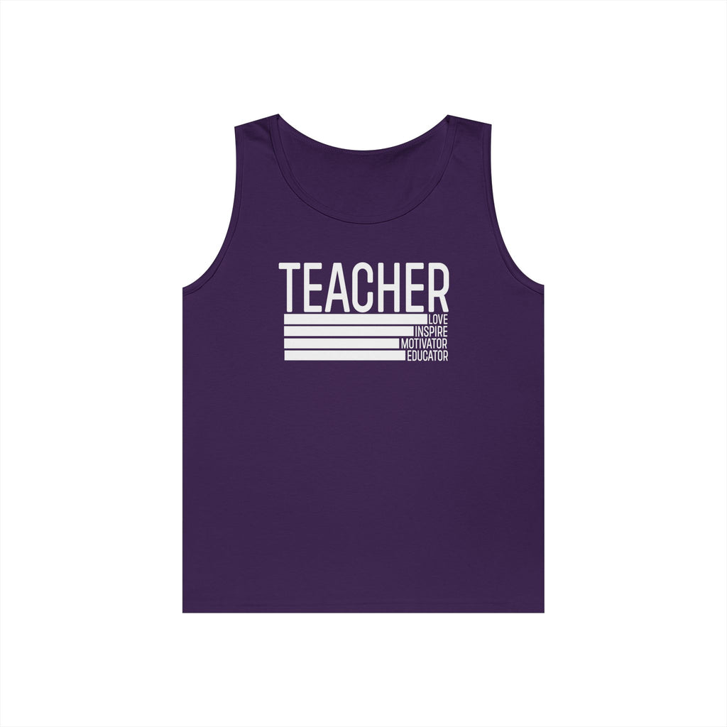 Teacher Heavy Cotton Tank Top