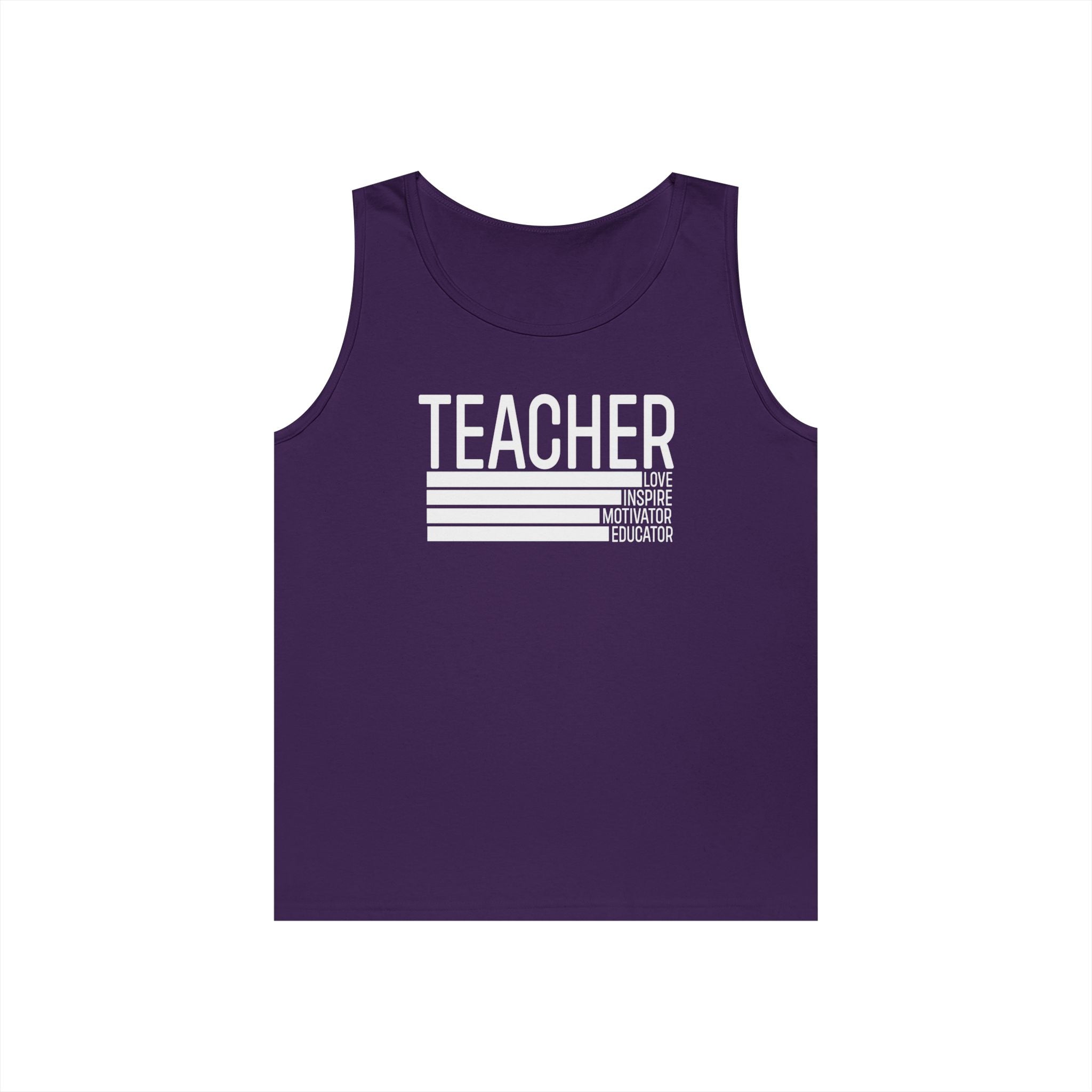 Teacher Heavy Cotton Tank Top