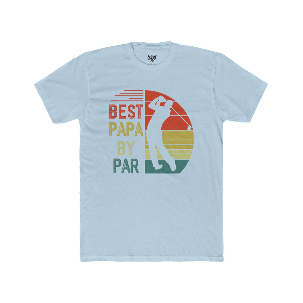 Best Papa By Par Cotton Crew Tee