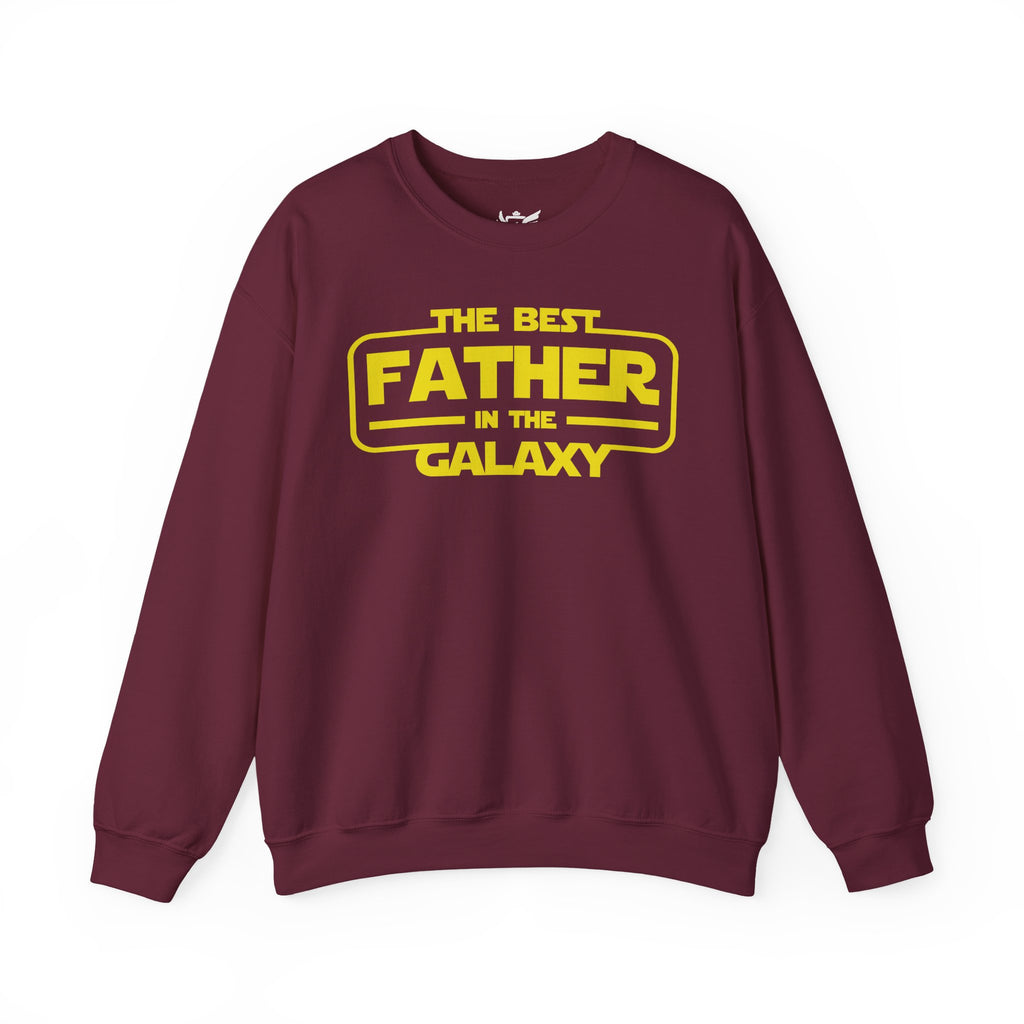 The Best Father In The Galaxy Heavy Blend™ Crewneck Sweatshirt