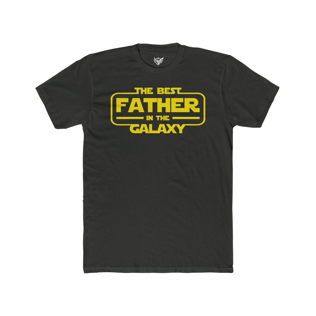The Best Father in the Galaxy Cotton Crew Tee