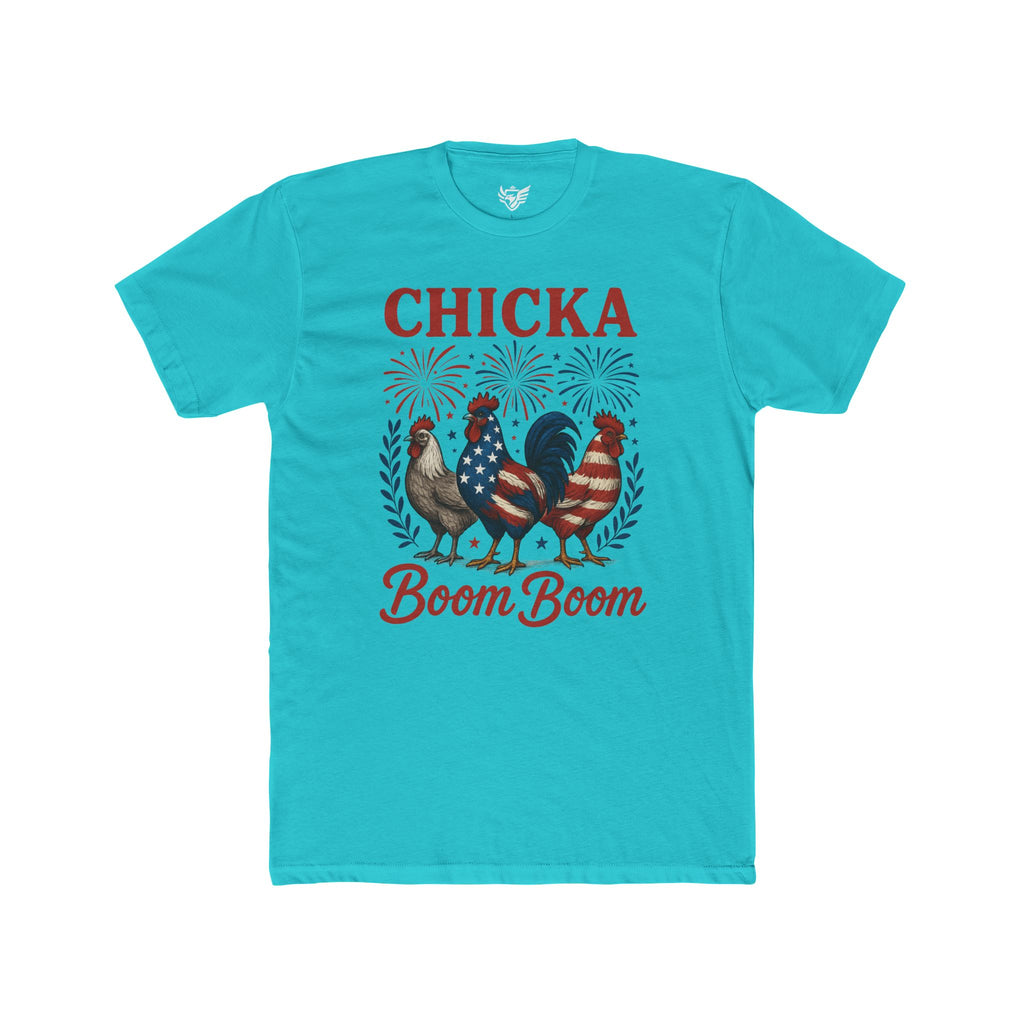 Chicka Boom Boom Cotton Crew Tee