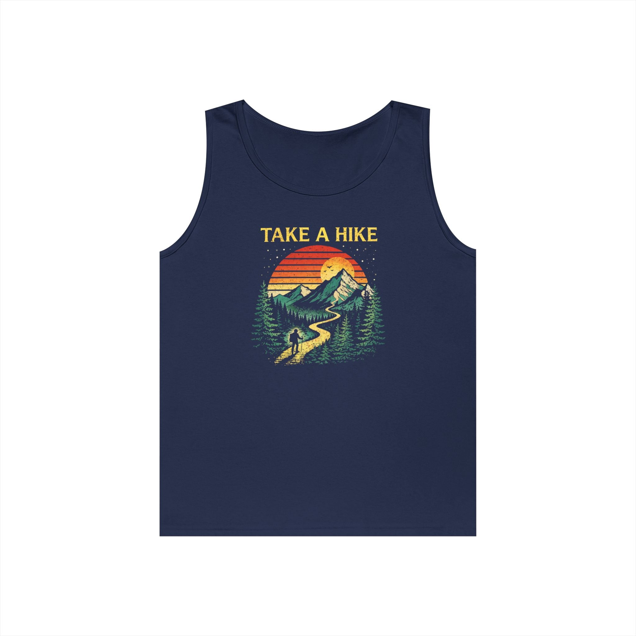 Take A Hike Heavy Cotton Tank Top