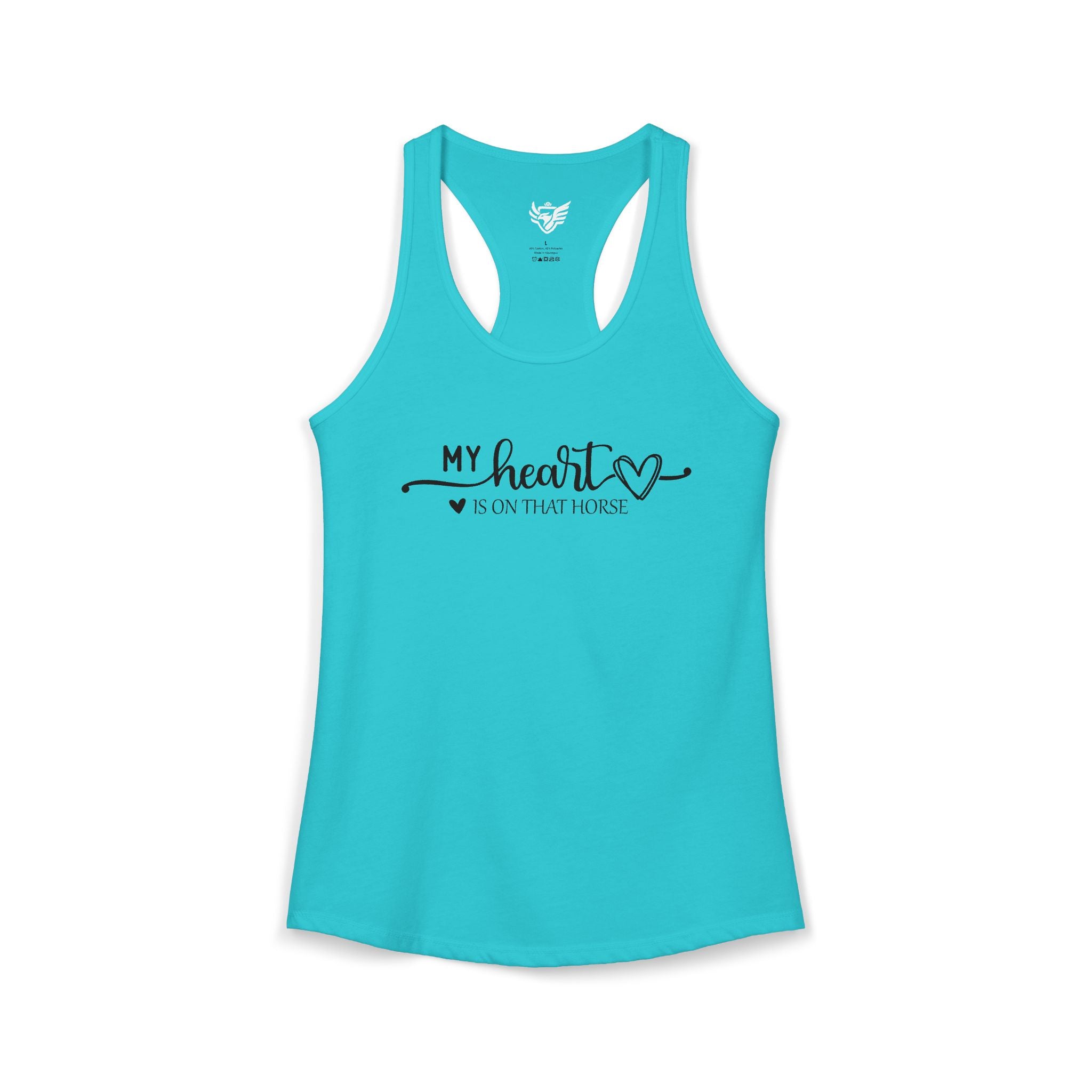 Heart on Horse Ideal Racerback Tank