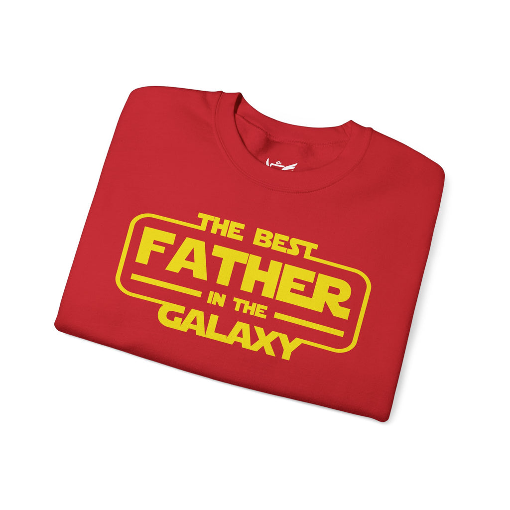The Best Father In The Galaxy Heavy Blend™ Crewneck Sweatshirt