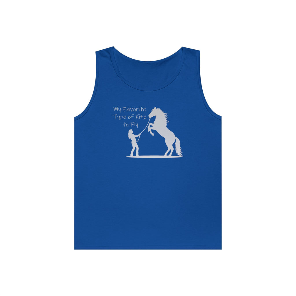 My Favorite Type of Kite Heavy Cotton Tank Top