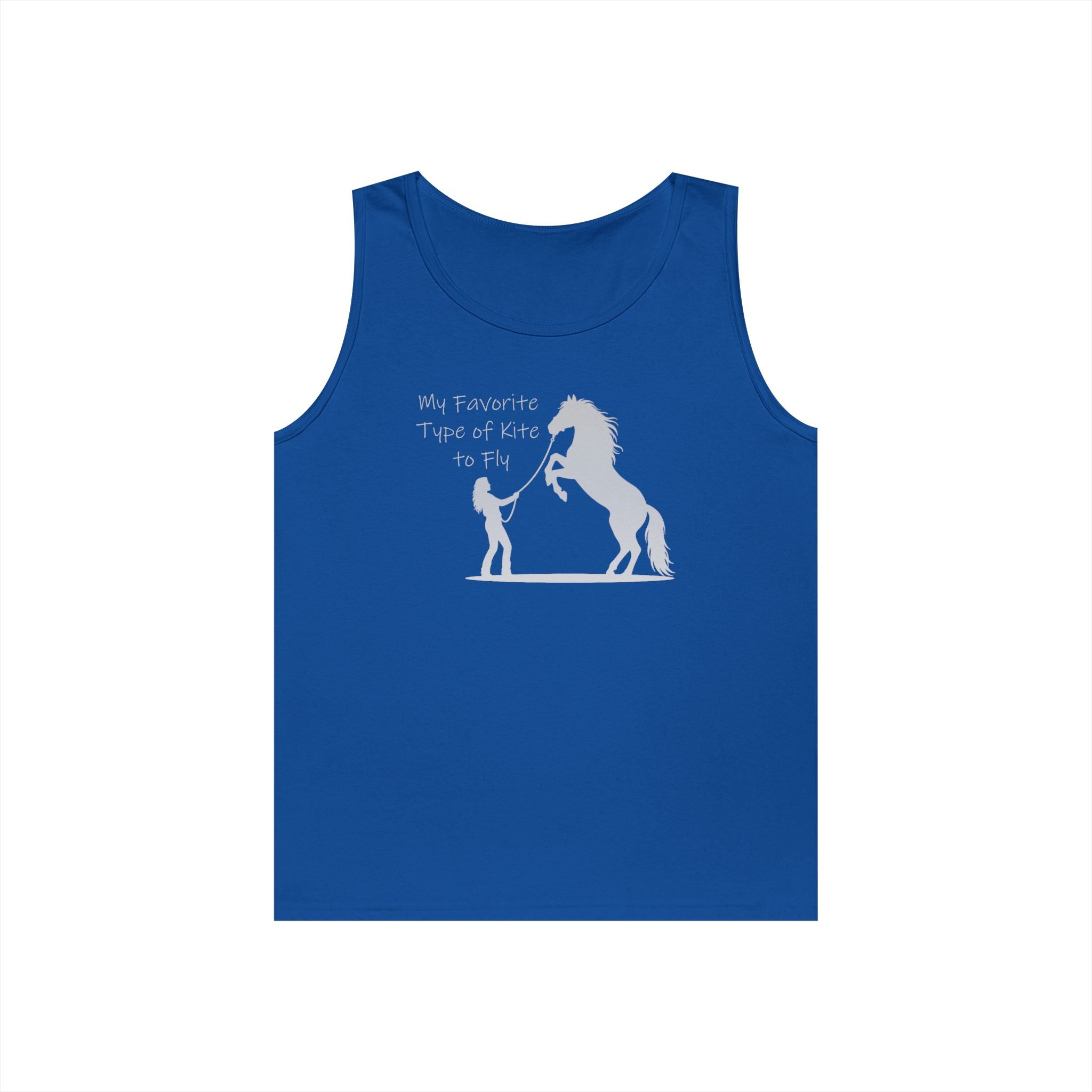 My Favorite Type of Kite Heavy Cotton Tank Top
