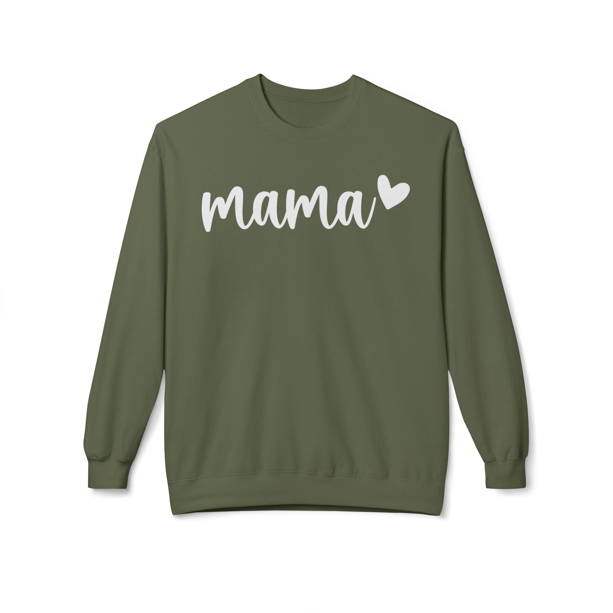 Mama Midweight Softstyle Fleece Crewneck Sweatshirt