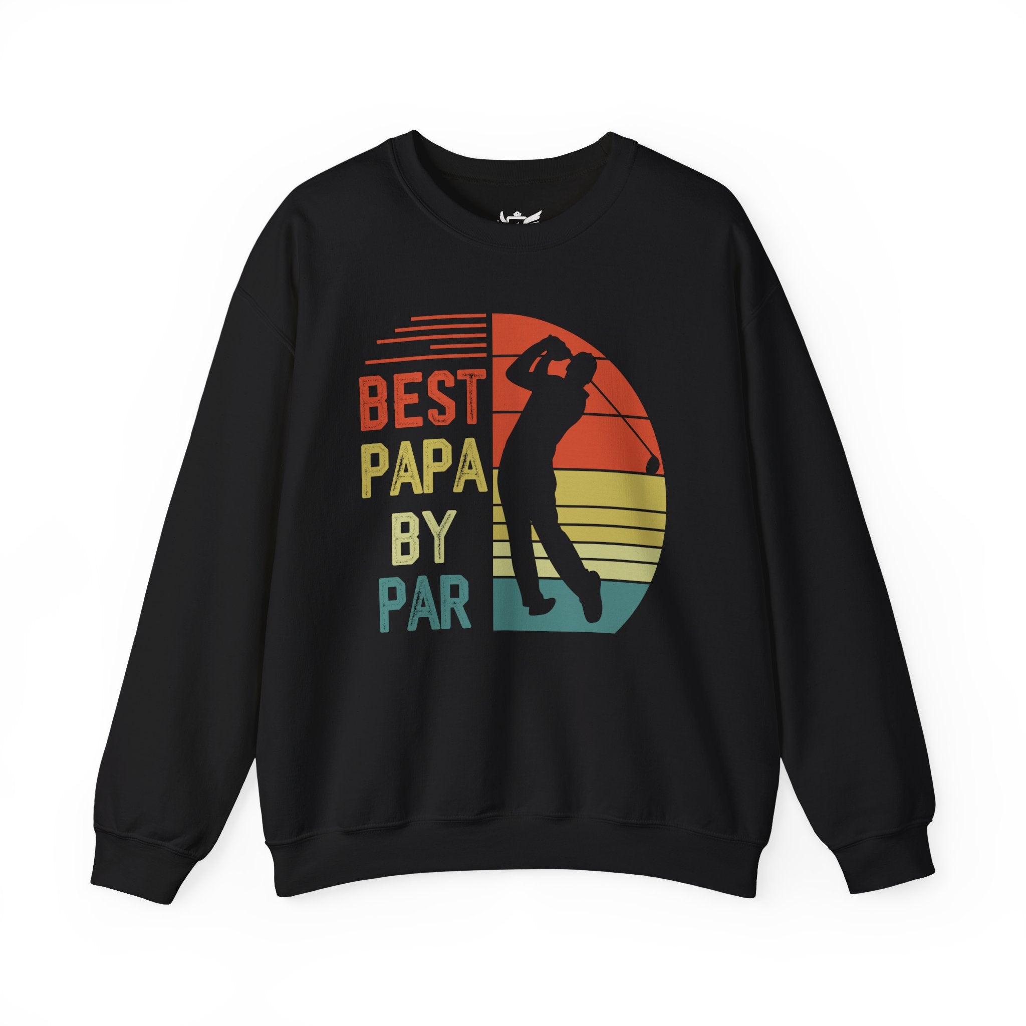 Best Papa By Par Heavy Blend™ Crewneck Sweatshirt