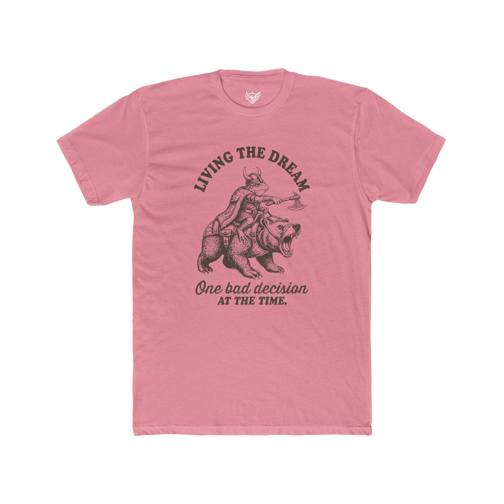 Living The Dream Cotton Crew Tee