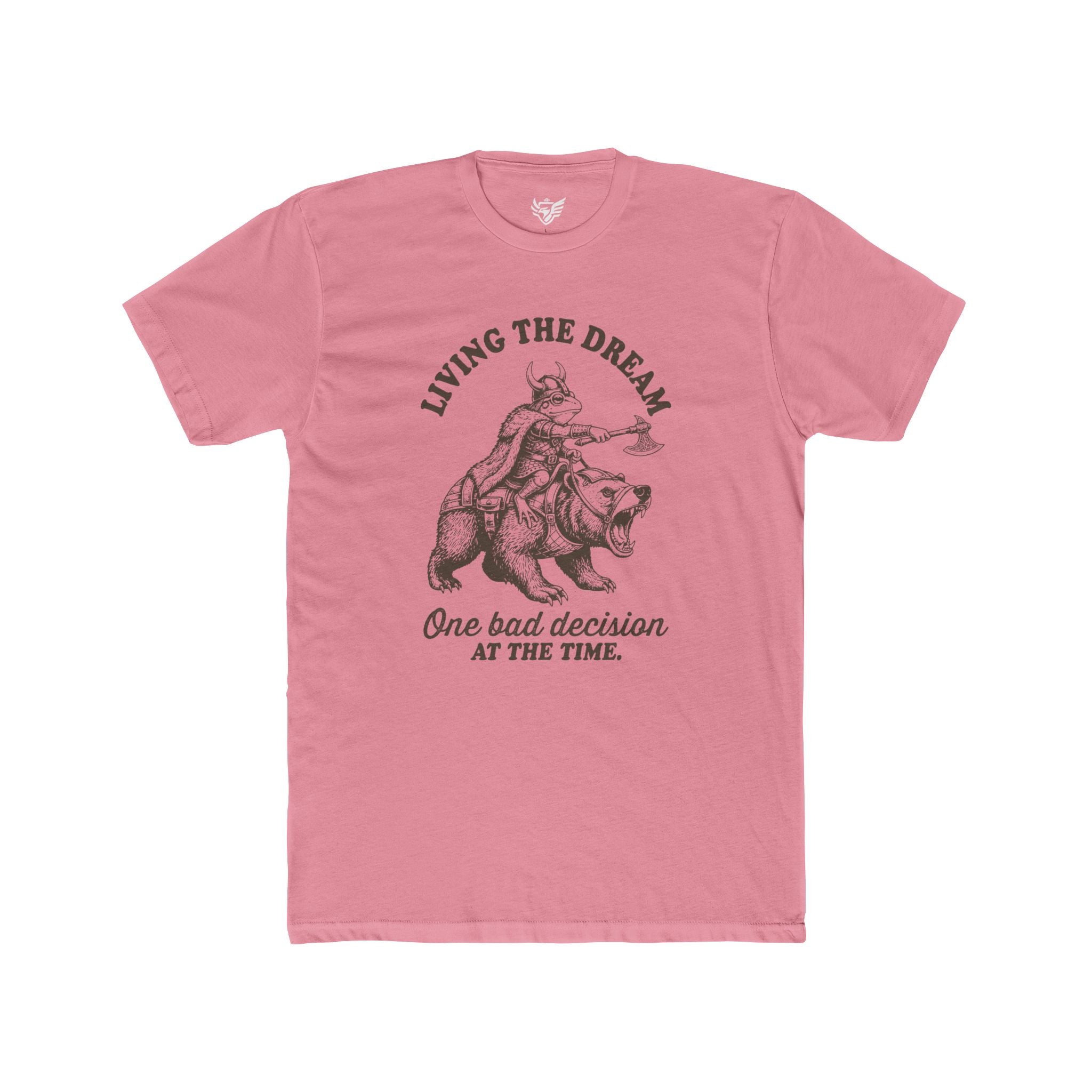 Living The Dream Cotton Crew Tee