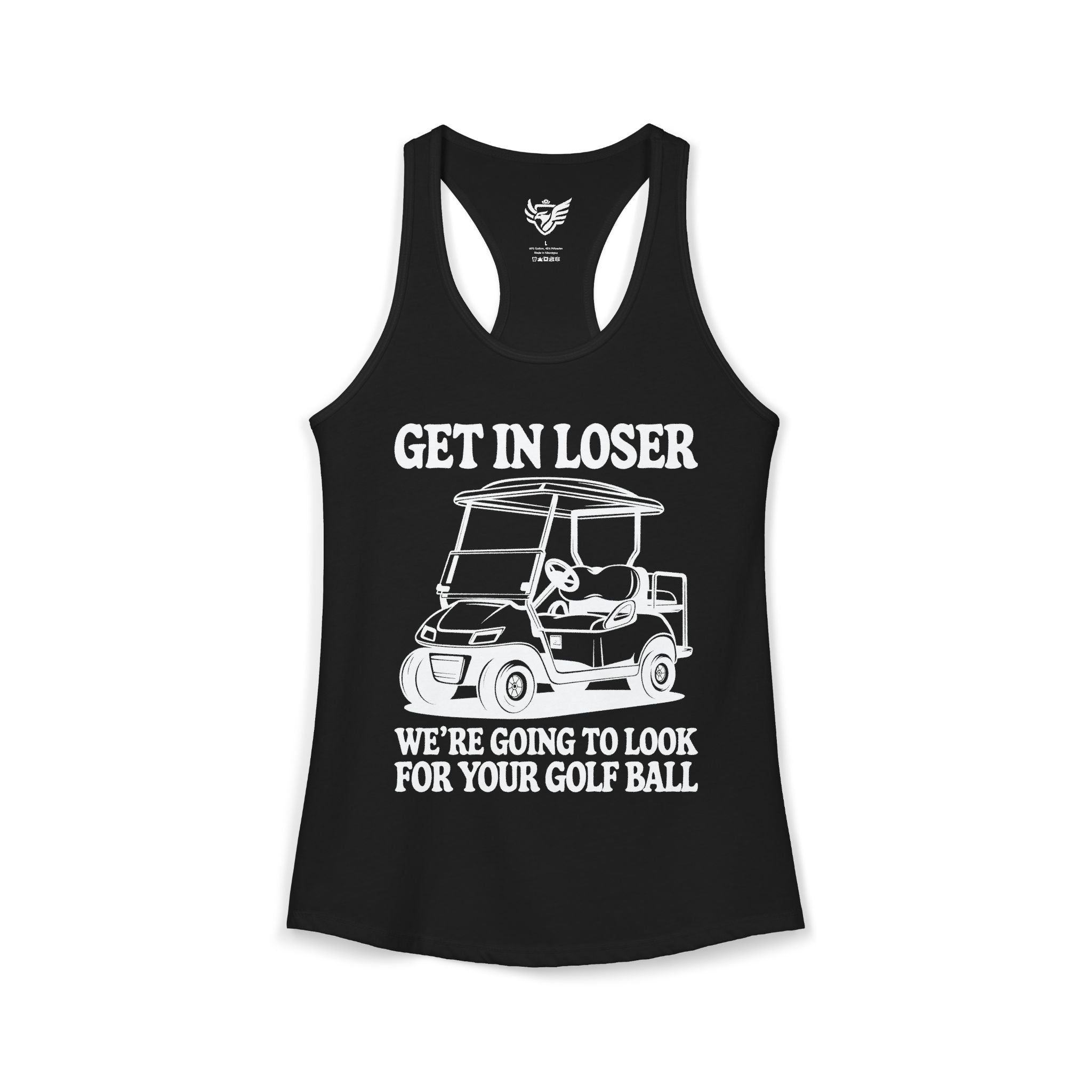 Get In Loser Ideal Racerback Tank