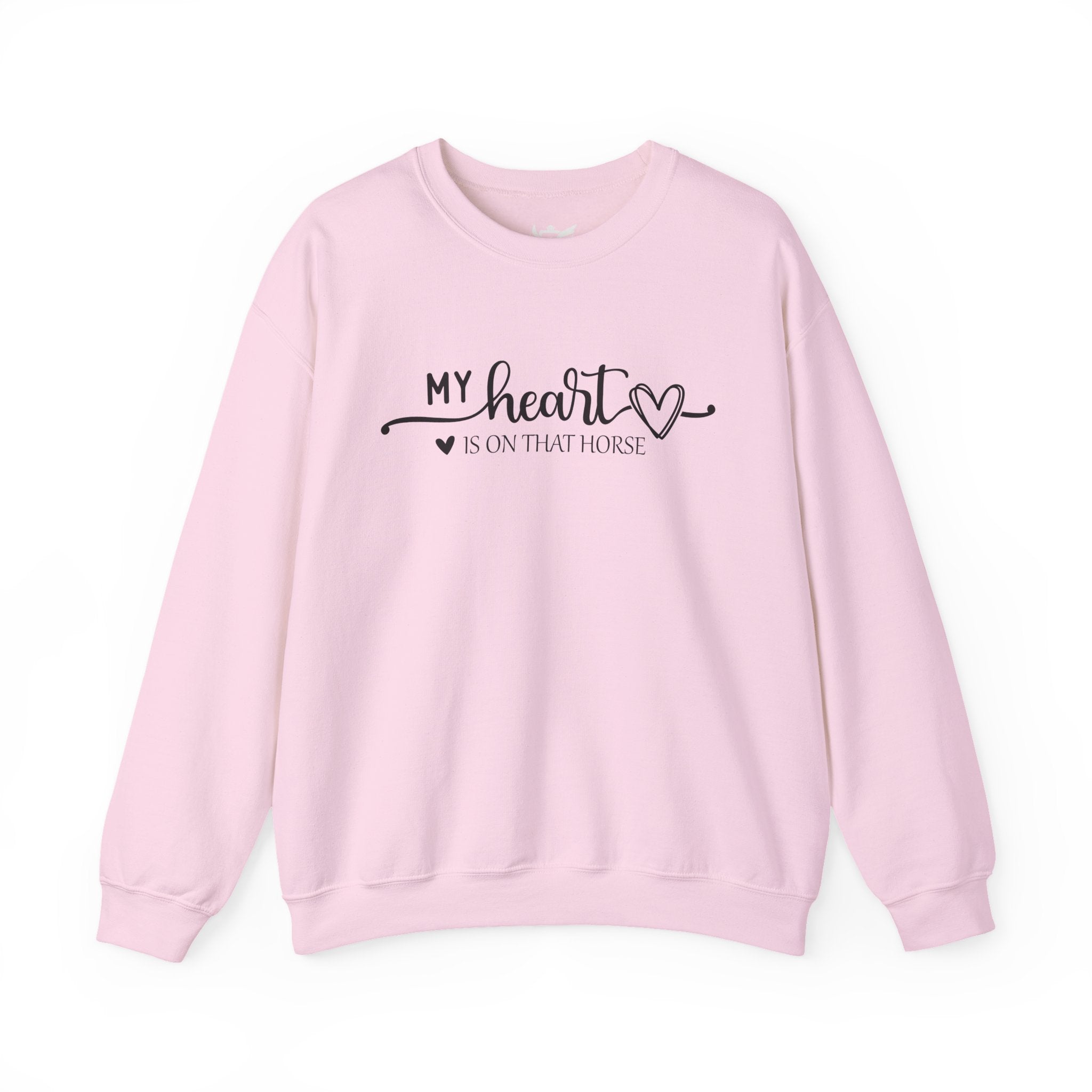 Heart on Horse Heavy Blend™ Crewneck Sweatshirt