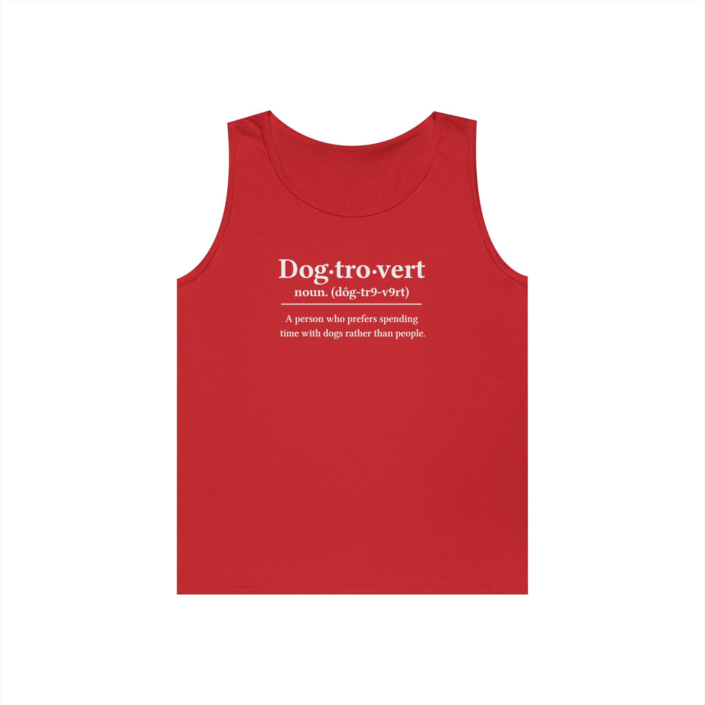 Dog-Tro-Vert Heavy Cotton Tank Top
