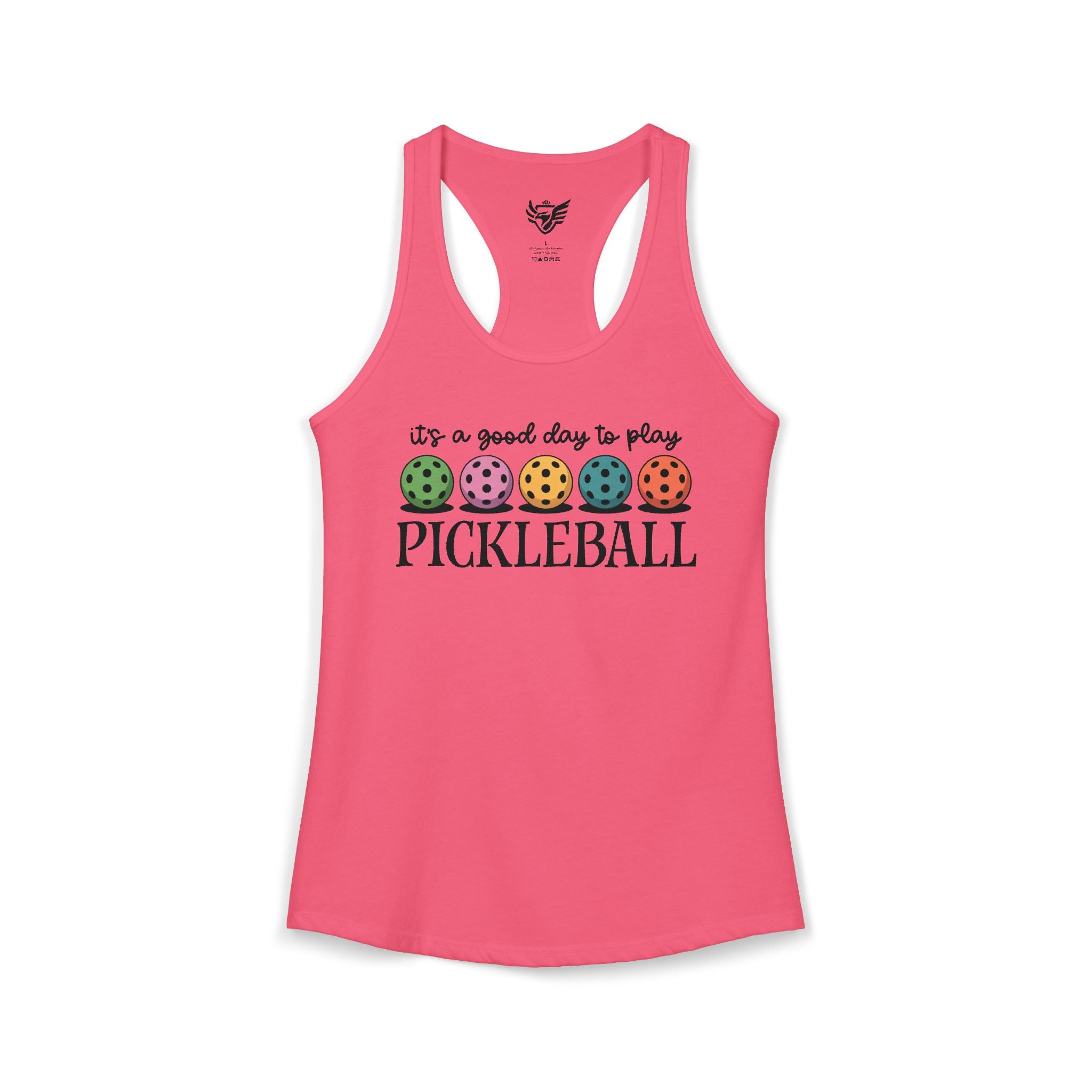 Good Day Pickleball Ideal Racerback Tank